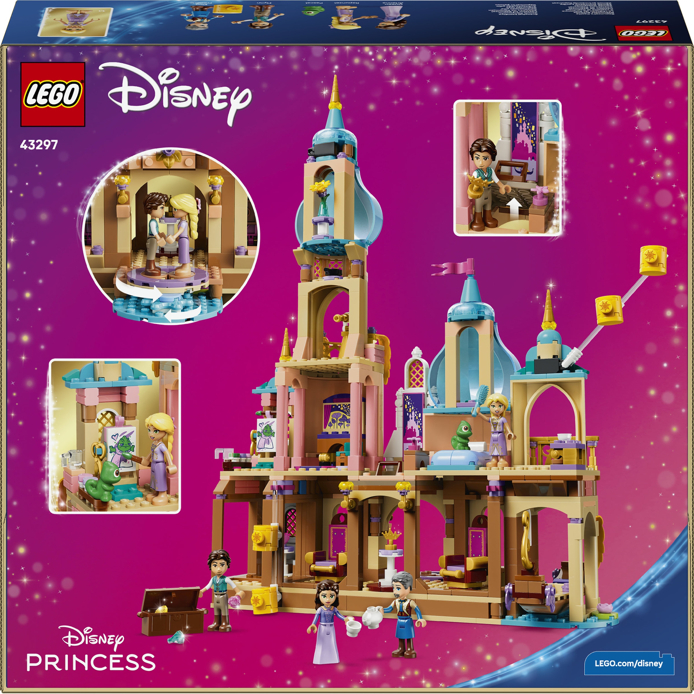 LEGO® Konstruktionsspielsteine »Rapunzels Schloss (43297), LEGO Disney Princess« Made in Europe