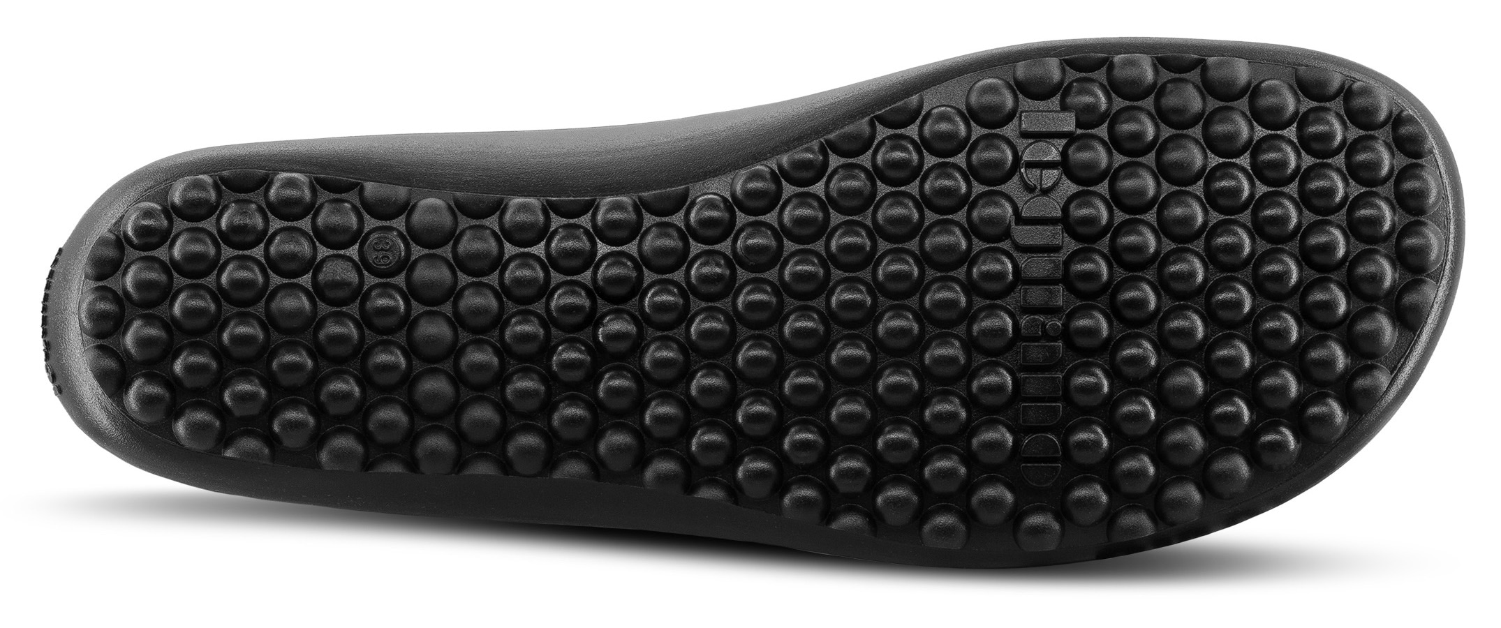 Leguano Barfußschuh »LADY FAMOUS«  Flats, Ballerina, Bequemschuh mit goldfarbener Zierkette