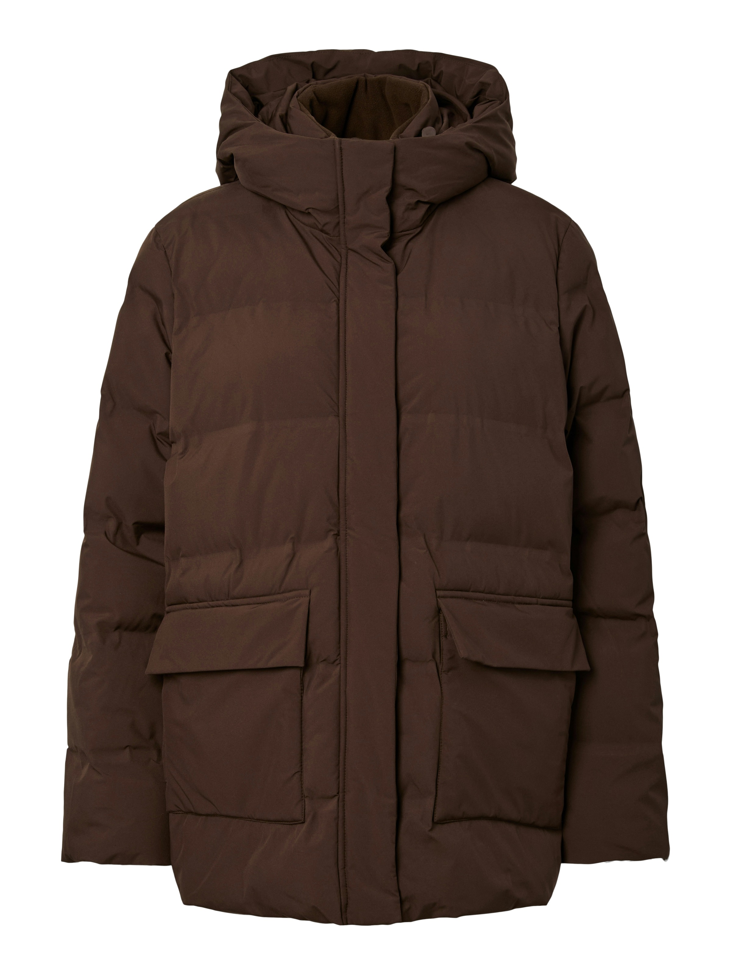 pieces Steppjacke »PCNORMA PUFFER JACKET NOOS BC« mit Kapuze Kunstfaser, regular fit
