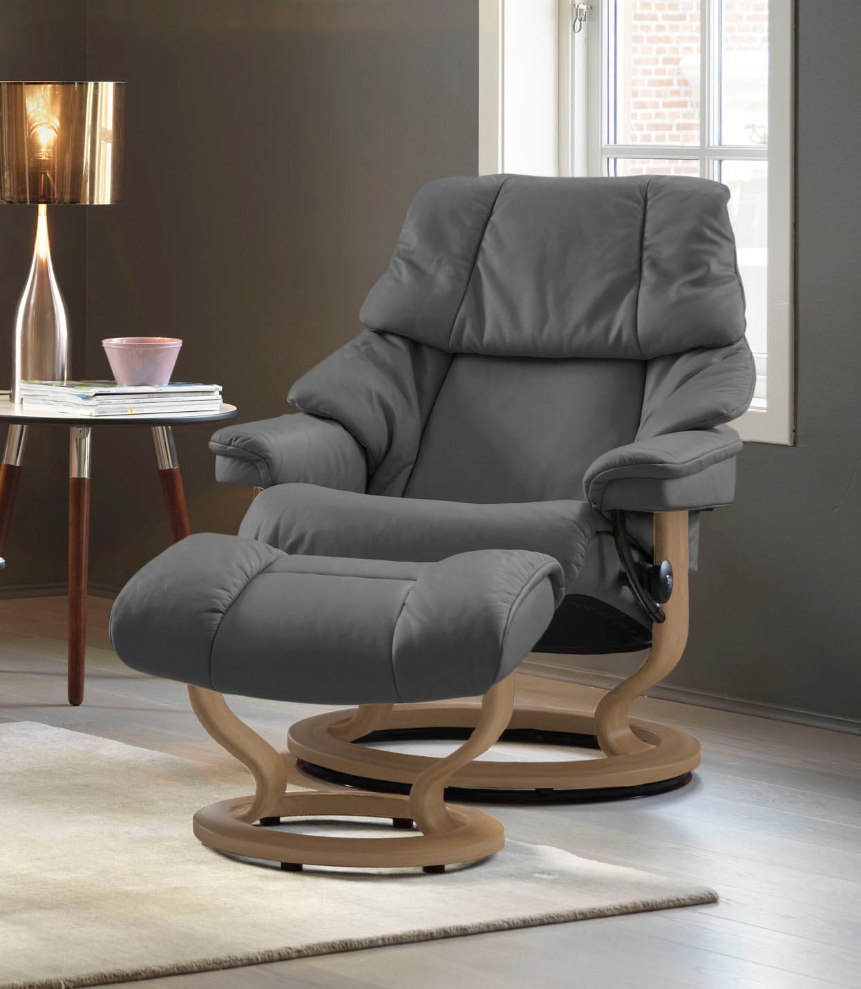 Stressless® Fußhocker »Reno«, mit Classic Base, Gestell Eiche