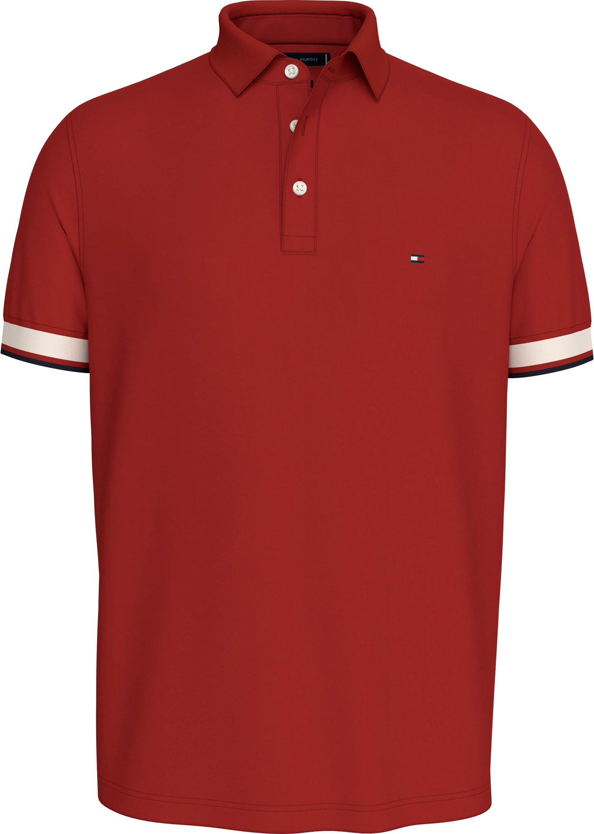 Tommy Hilfiger Poloshirt »INTERLOCK SLEEVE DETAIL REG POLO«