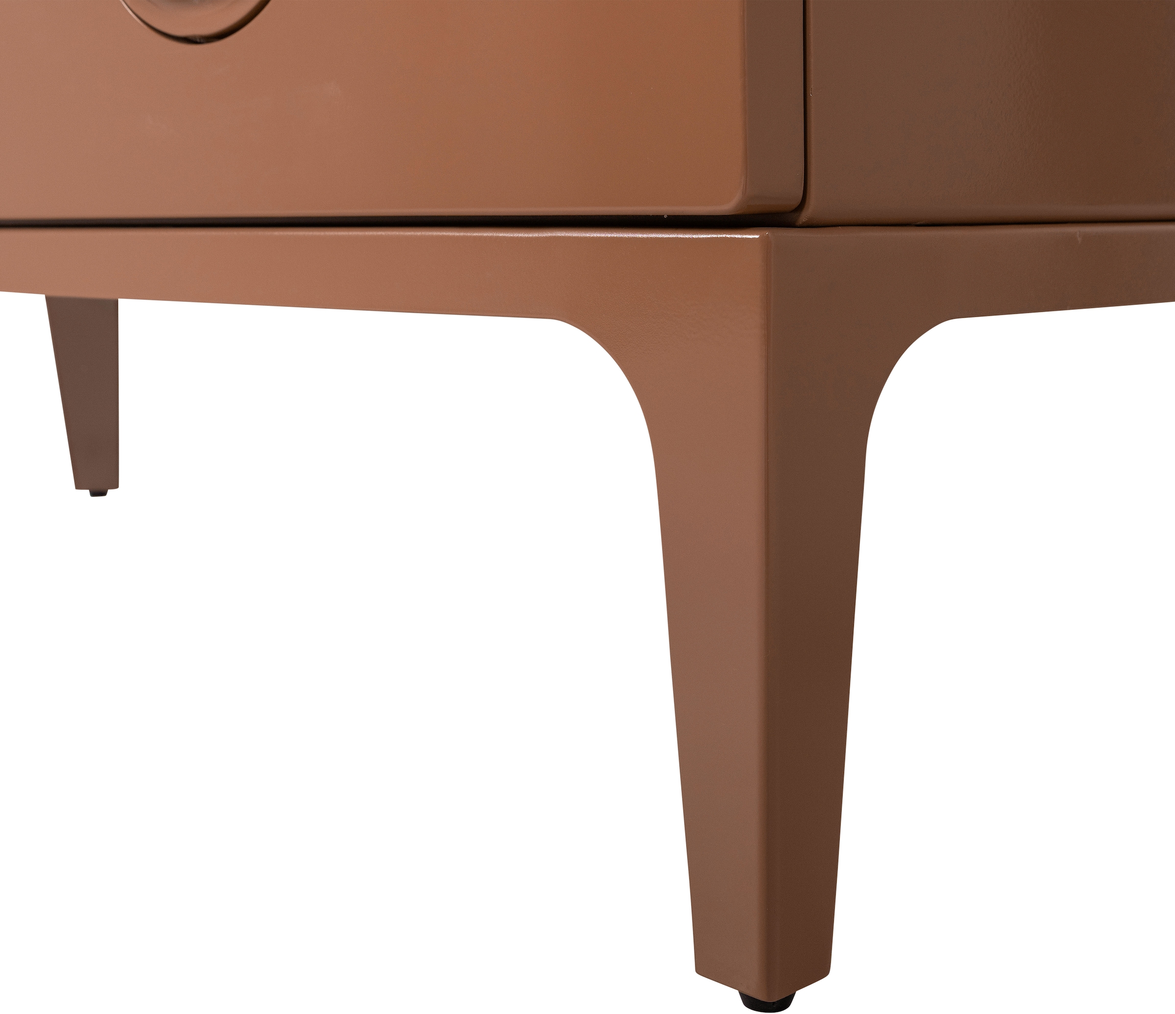 WOOOD Sideboard »Merge mit Eukalyptusholz und Dämpfung Funktion B 110 x T 44 x H 89 cm« Tragkraft 150 kg, vollständig montiert geliefert, sichtbare Maserung