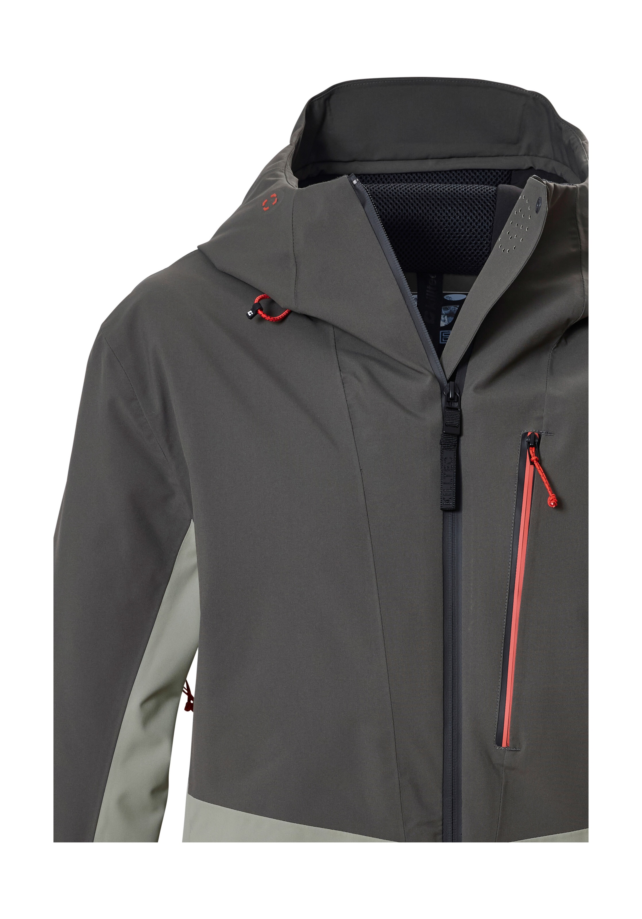 Killtec Skijacke »KSW 65 MN SKI JCKT« Wasserdicht, atmungsaktiv, verschweißte Nähte, viele Taschen