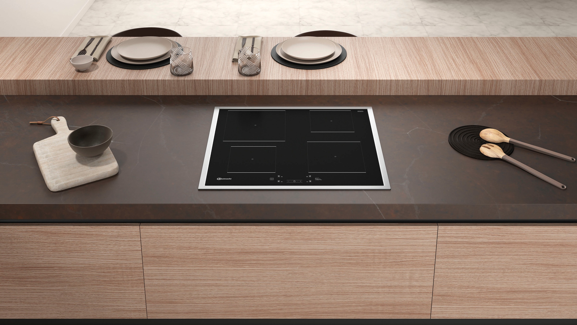 BAUKNECHT Induktions-Kochfeld von SCHOTT CERAN® »BQ 2760S FT«