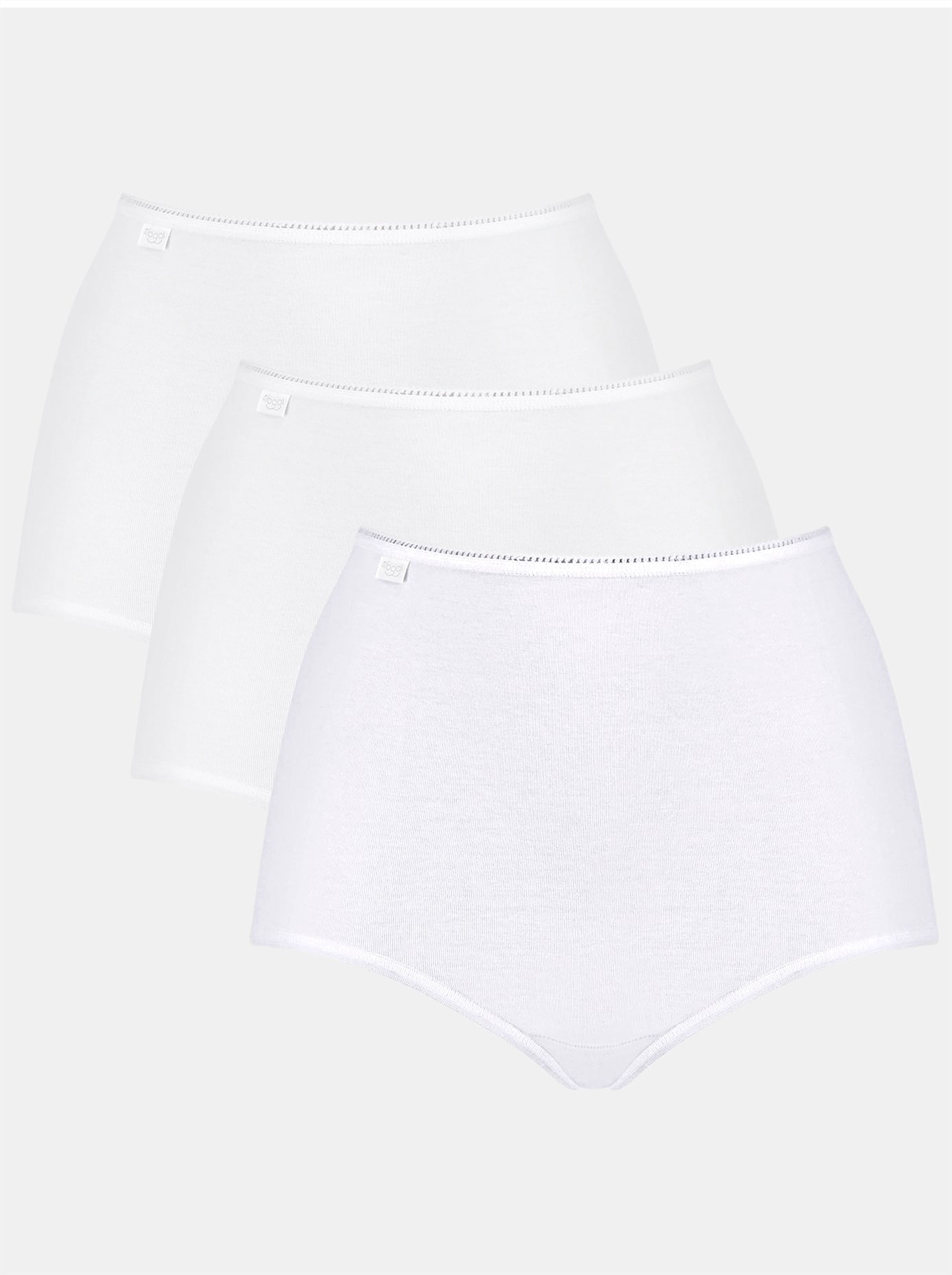 Sloggi Damen Taillenslip 3 Stk. tlg. in weiß, Größe 38