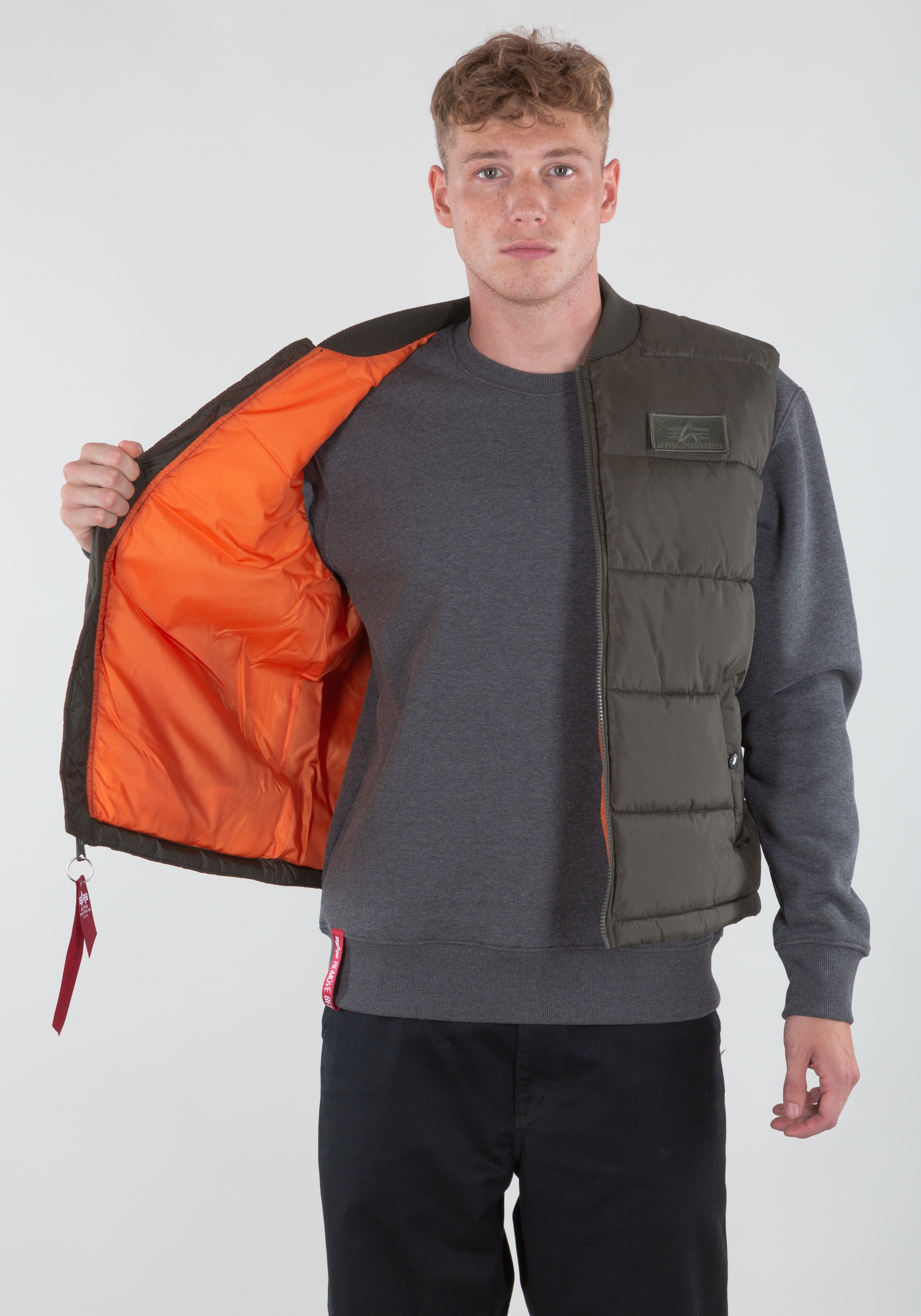 Alpha Industries Funktionsweste »Alpha Industries Men - Vests Puffer Vest Light Weight«