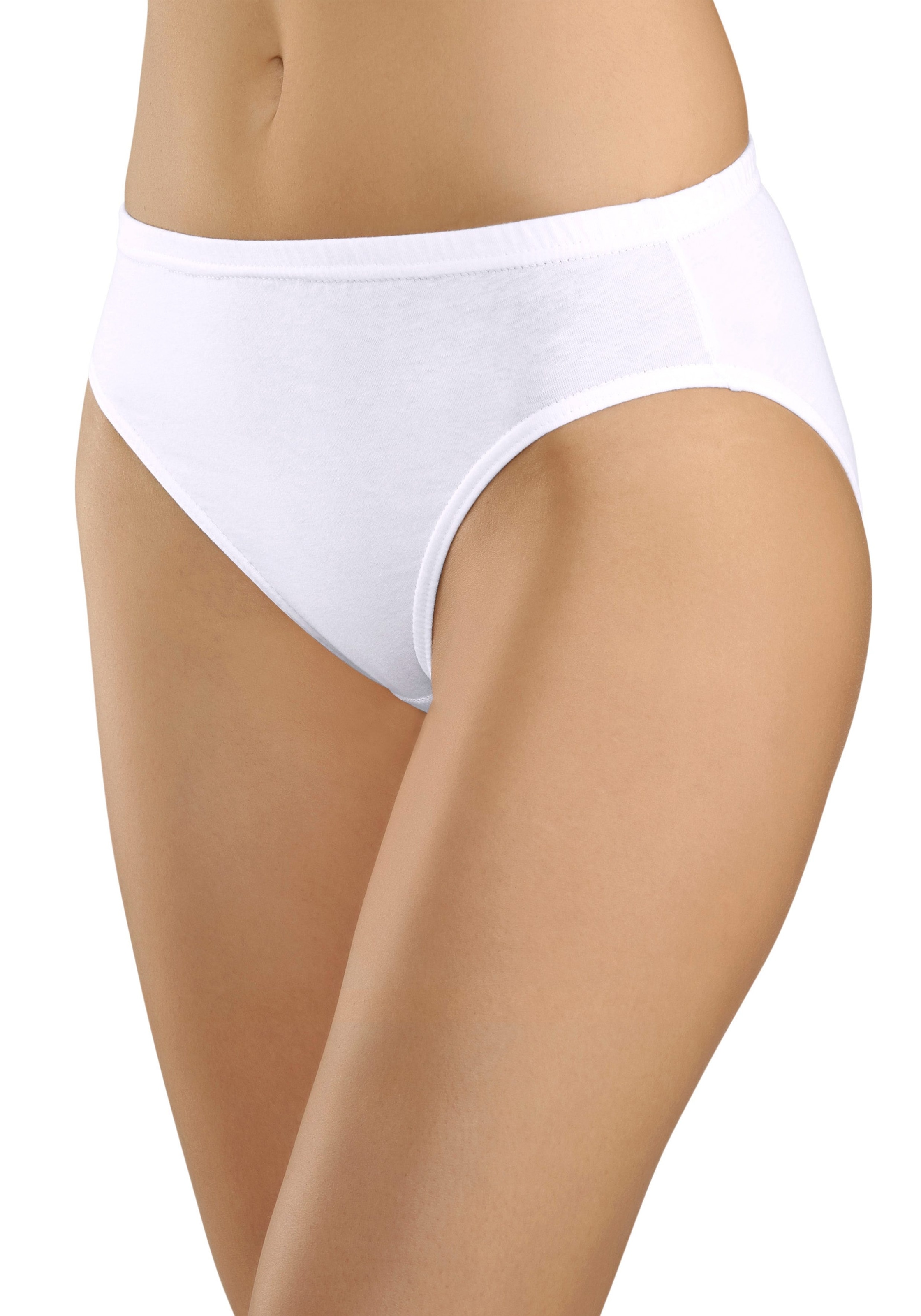 petite fleur Jazz-Pants Slips, (Packung, 6 St.), aus reiner Baumwolle