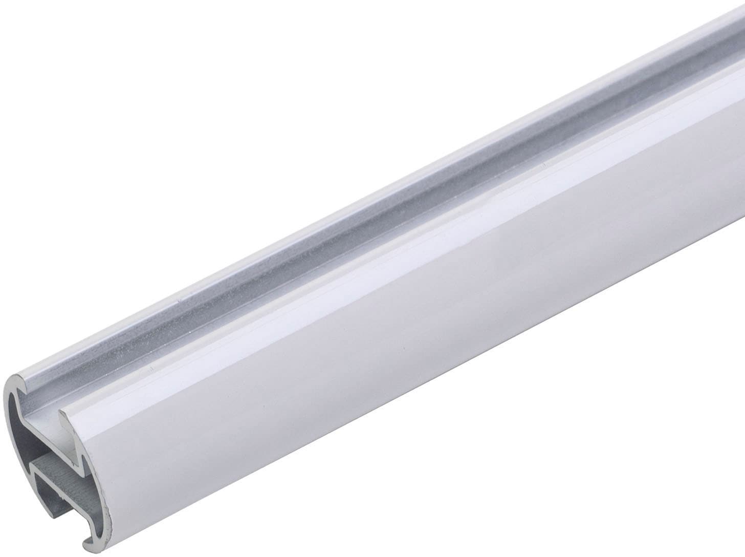 Liedeco Gardinenstange »Innenlaufgarnitur 20 mm Power Kugel mit Ring«, 1 läufig-läufig, Fixmaß, Gardinenstange Komplett