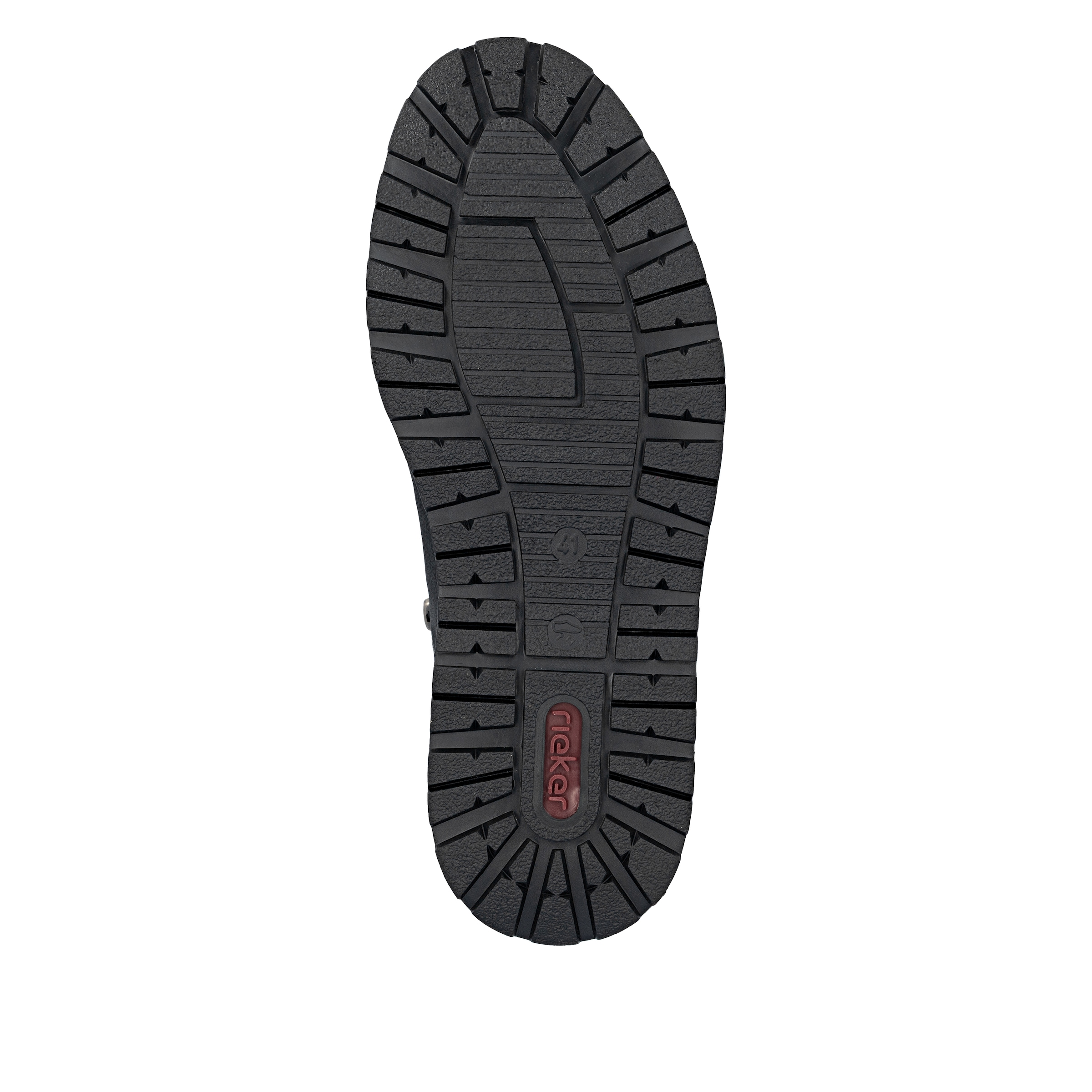 Rieker Schnürschuh  Business Schnürer, Halbschuh, Casual Sneaker mit Innenreißverschluss