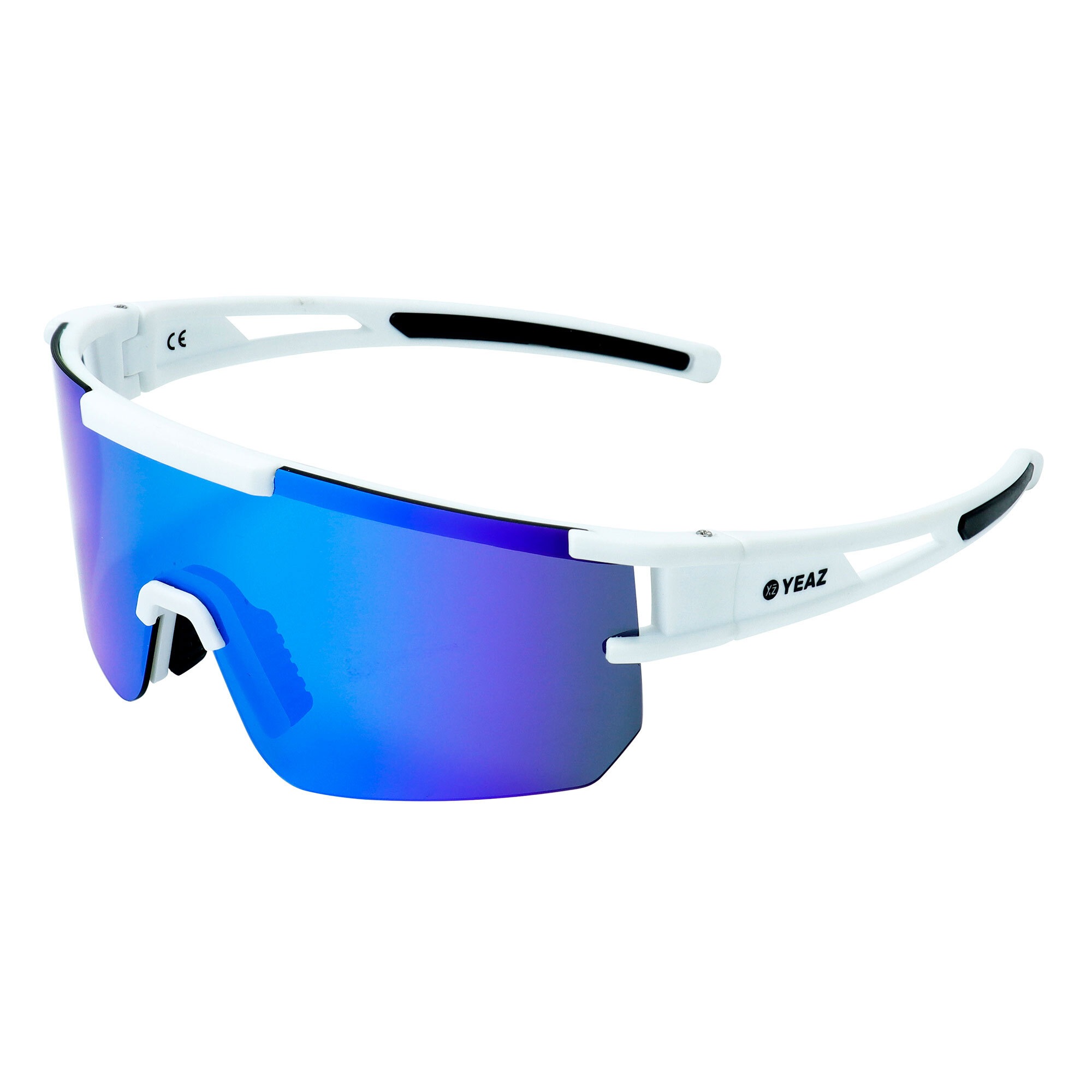 Sonnenbrille »Sport-Sonnenbrille Bright White/Blue SUNSPARK«