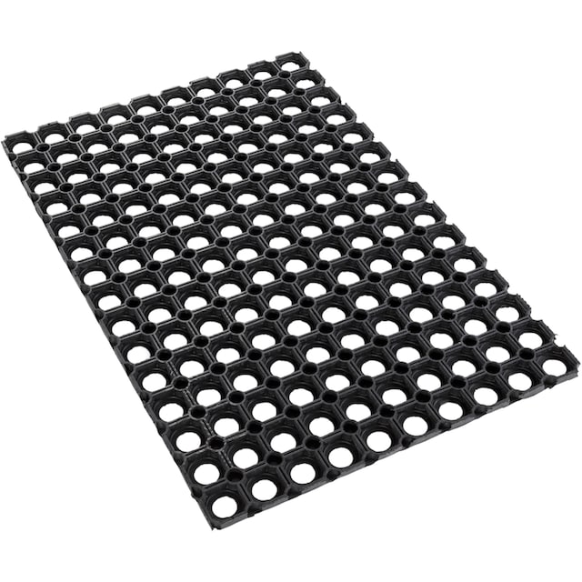 Andiamo Fußmatte »Gummi Ringmatte«, rechteckig, Schmutzfangmatte, In- und  Outdoor geeignet, besonders robust bei OTTO