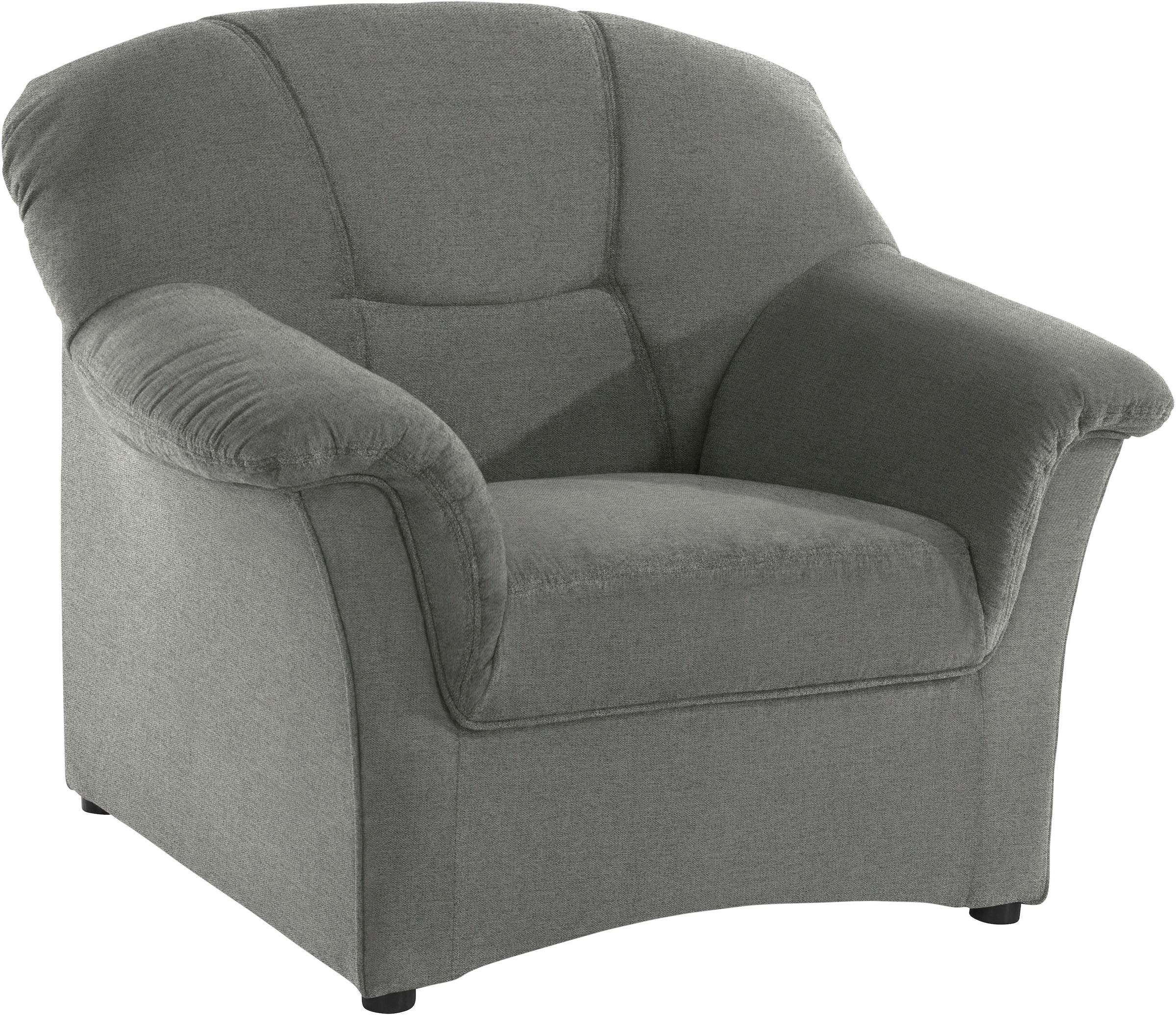 DOMO collection Sessel »SARAFINA Breite 102 cm, auch mit Federkern für noch mehr Sitzkomfort!« whlw. mit Federkern, elegantes Design