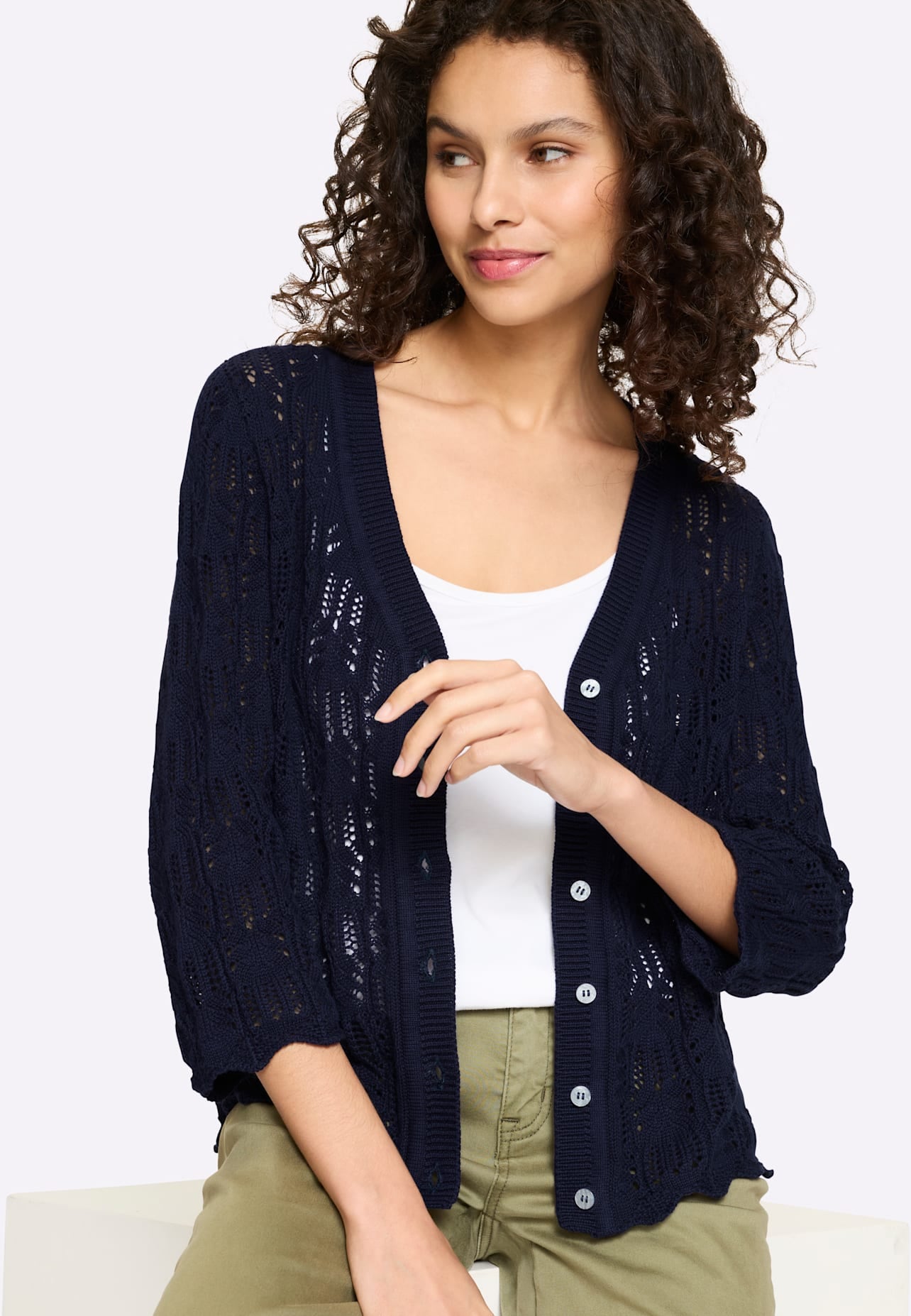 heine Strickjacke