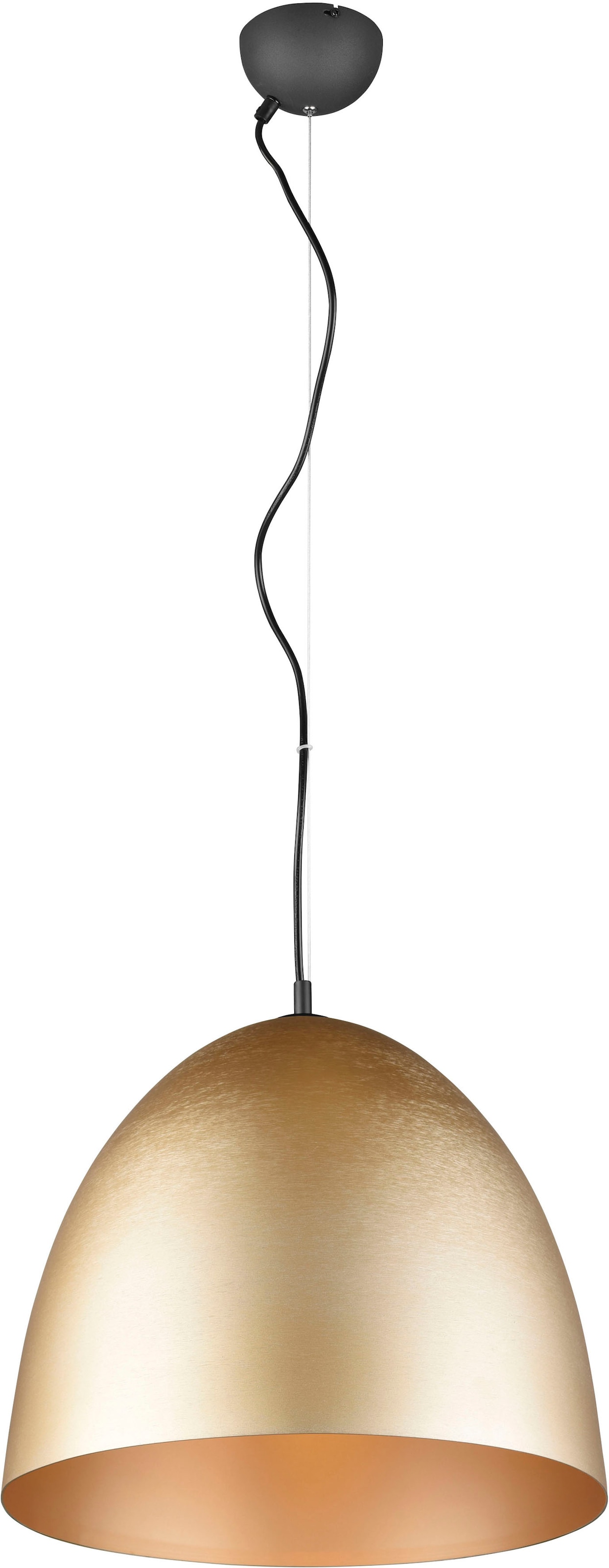REALITY Leuchten Pendelleuchte »Tilda«, 1 flammig, Leuchtmittel E27 | ohne Leuchtmittel, elegante Hängelampe, max 150cm höhenverstellbar, exkl 1xE27 max 40W