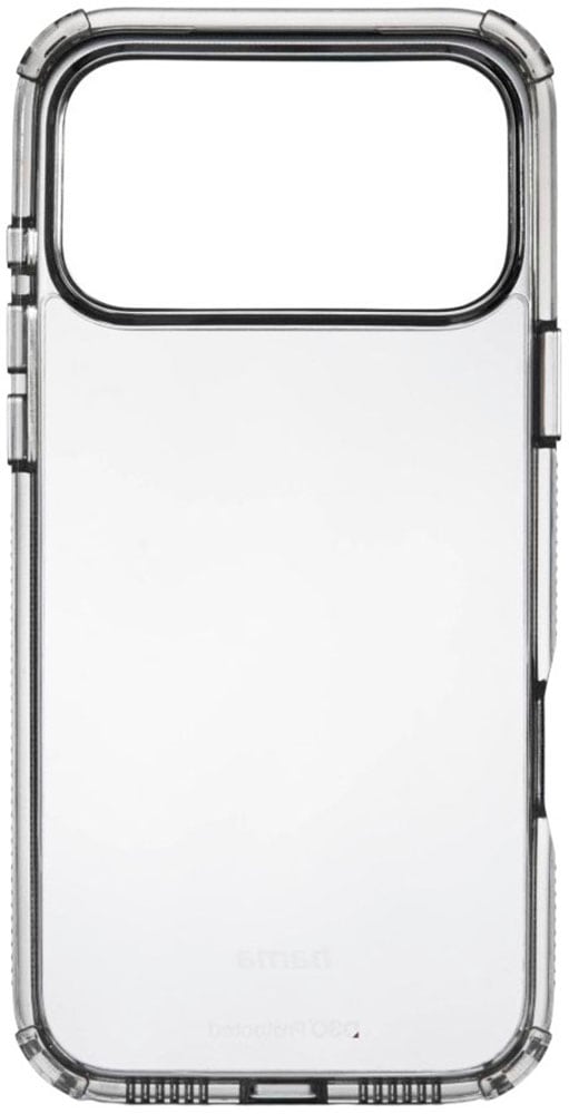 Hama Smartphone-Hülle »Handyhülle für iPhone 17 Pro Max/18 Pro Max (stoßfest, sturzsicher)« Smartphones D3O-Technologie, Fallschutz, Kratzschutz, Anti-Vergilbung