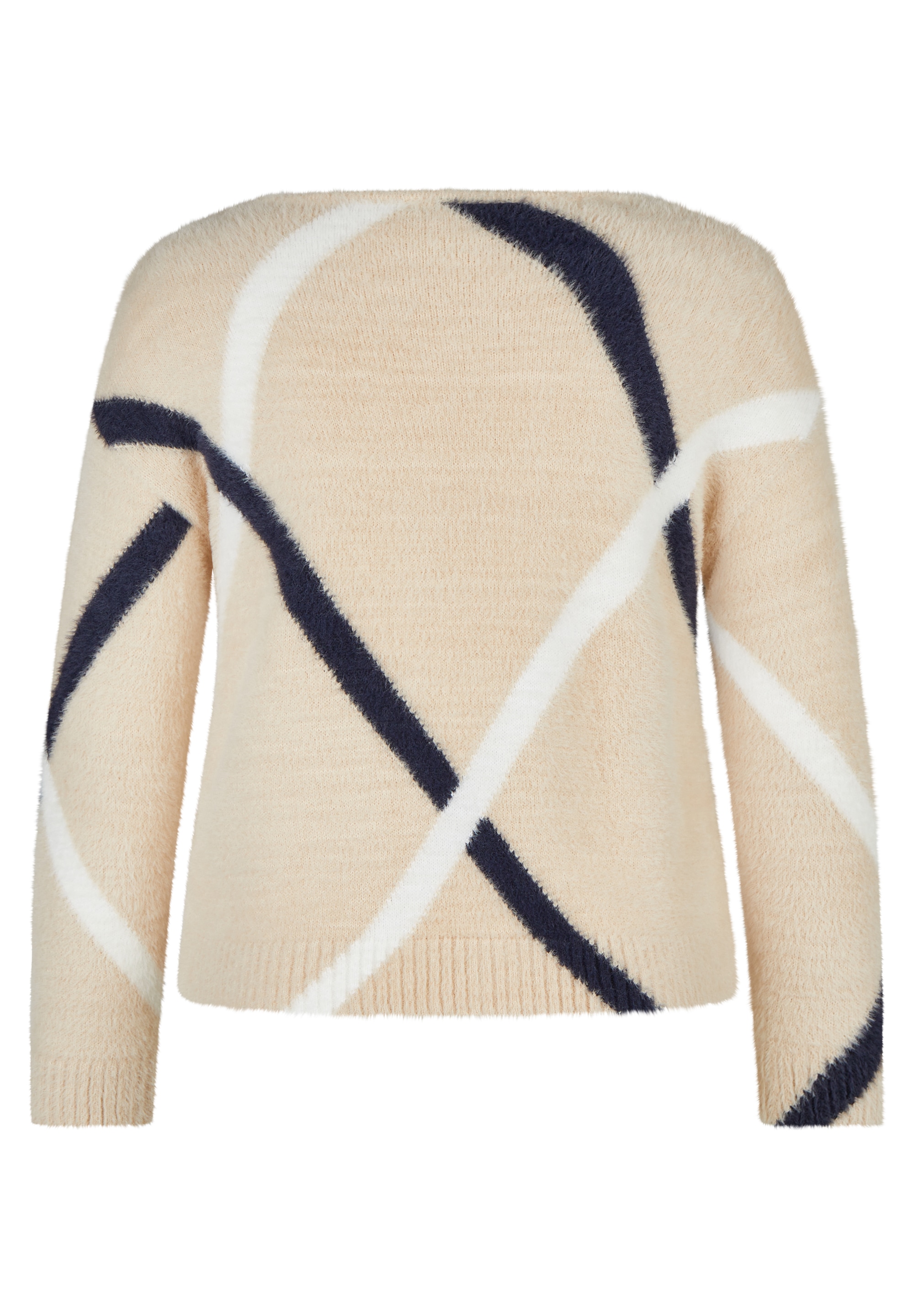 Rabe Strickpullover mit grafischem Muster