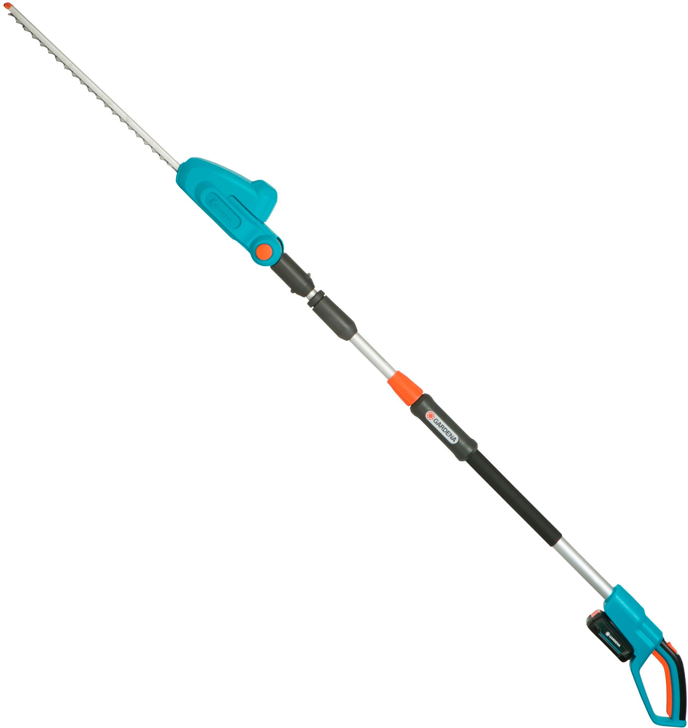 GARDENA Teleskop-Heckenschere »THS 42/18V P4A Ready-To-Use Set«, (mit Akku und Ladegerät), inklusive Akku und Ladegerät