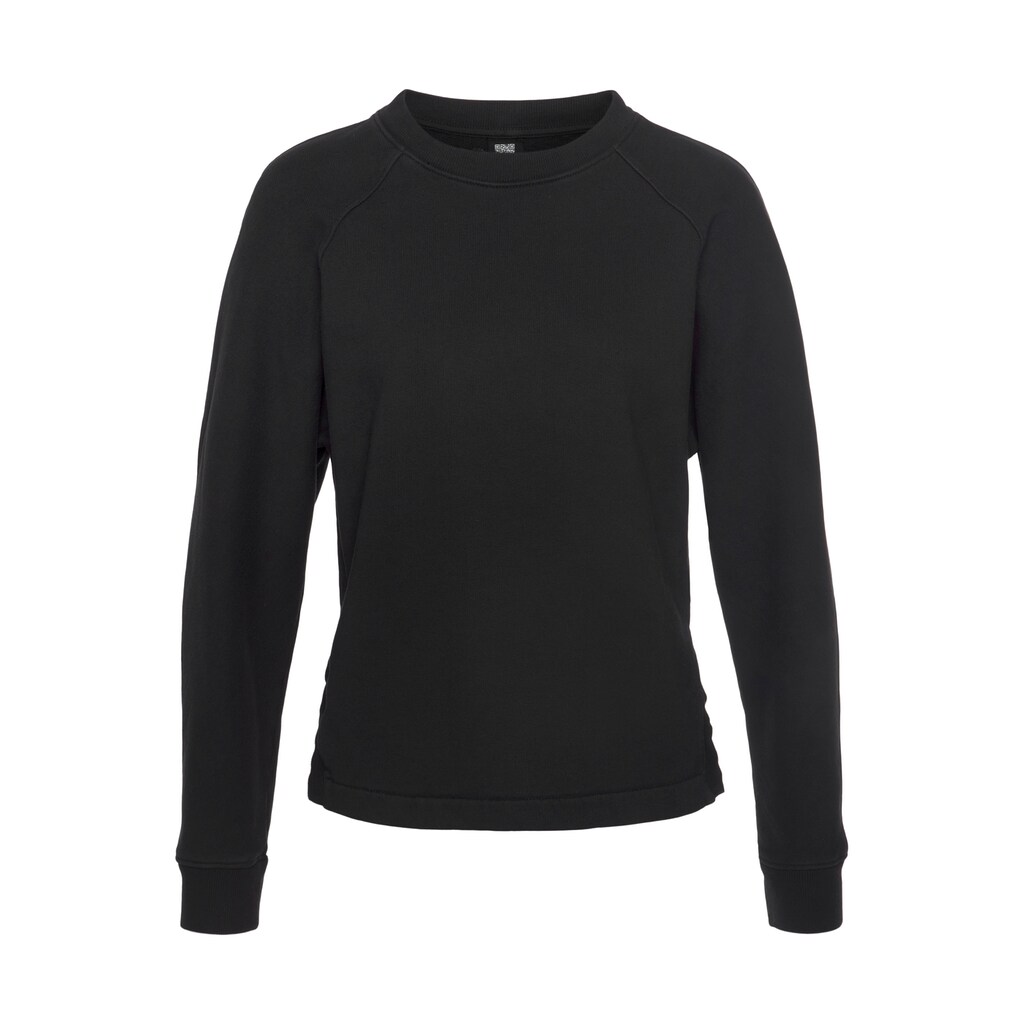 MAC Sweatshirt »Sweater Future«, Im Rücken kürzer geschnitten als vorne