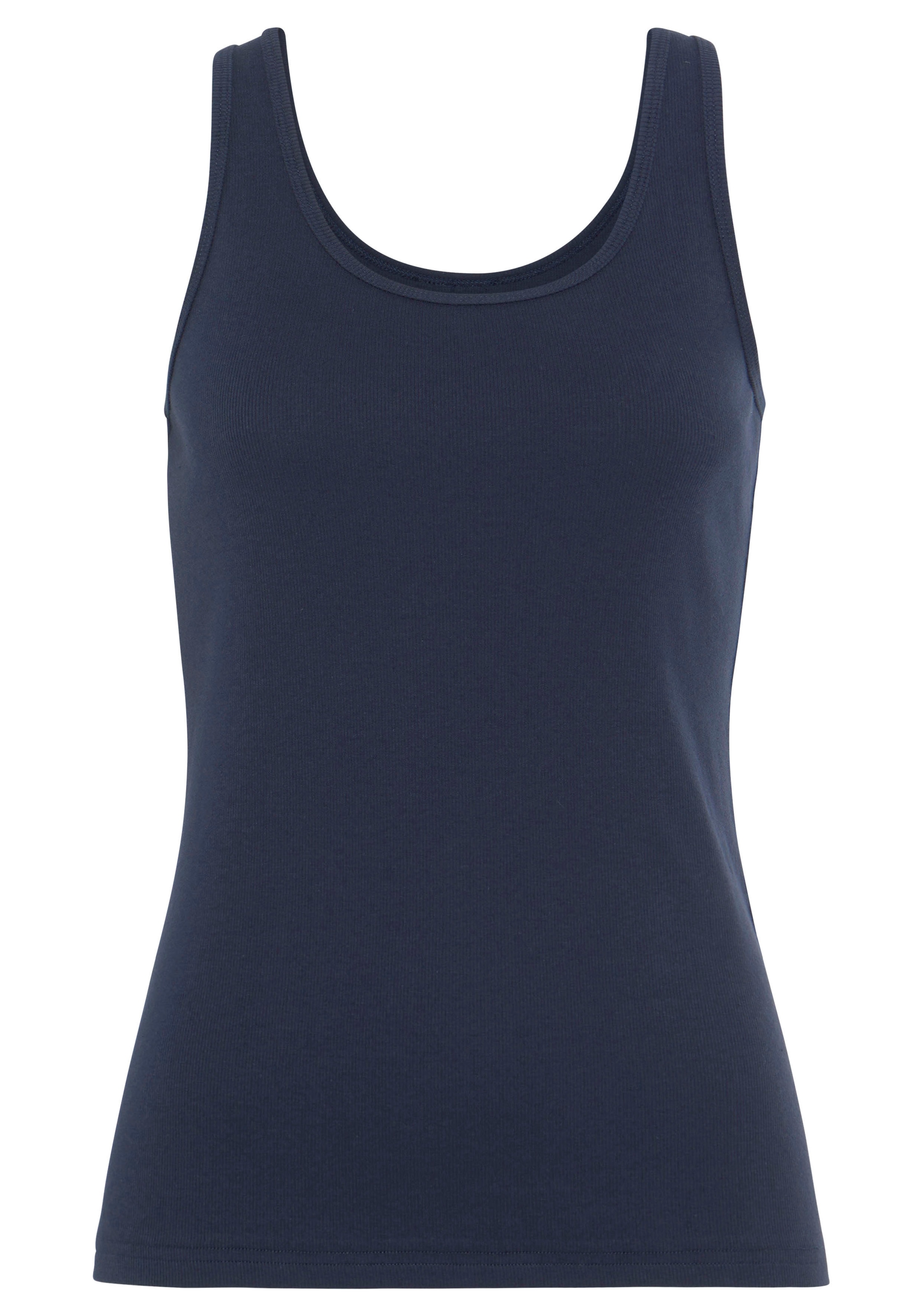 Vivance Unterhemd, (2er-Pack), aus besonders weicher Rippware