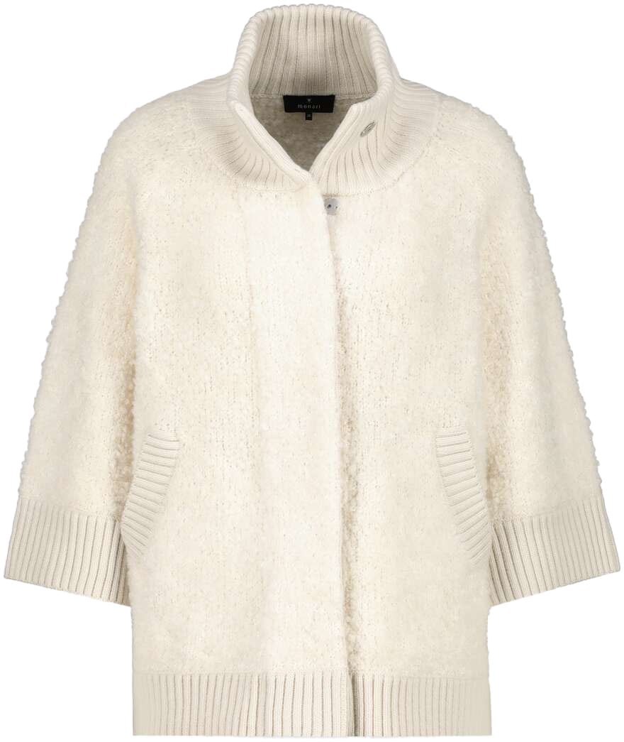 Monari Strickjacke, aus Boucle Garn