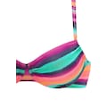 LASCANA Bügel-Bikini-Top »Rainbow«, mit seitlicher Regulierung