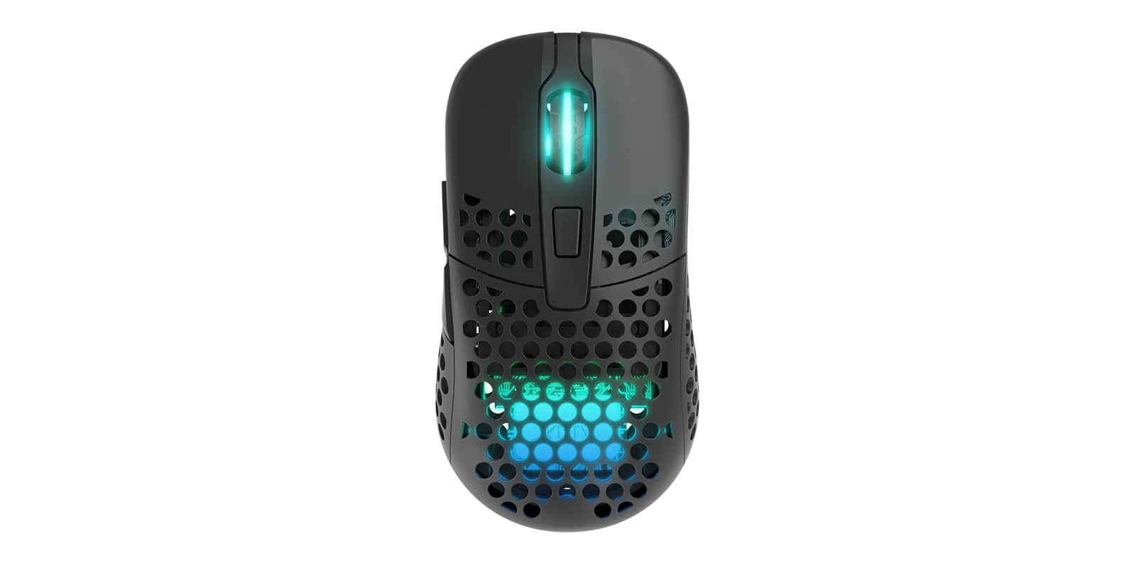 Cherry Xtrfy Gaming-Maus »M42 Wireless RGB«, Funk, kabellose ultraleichte Gaming-Maus