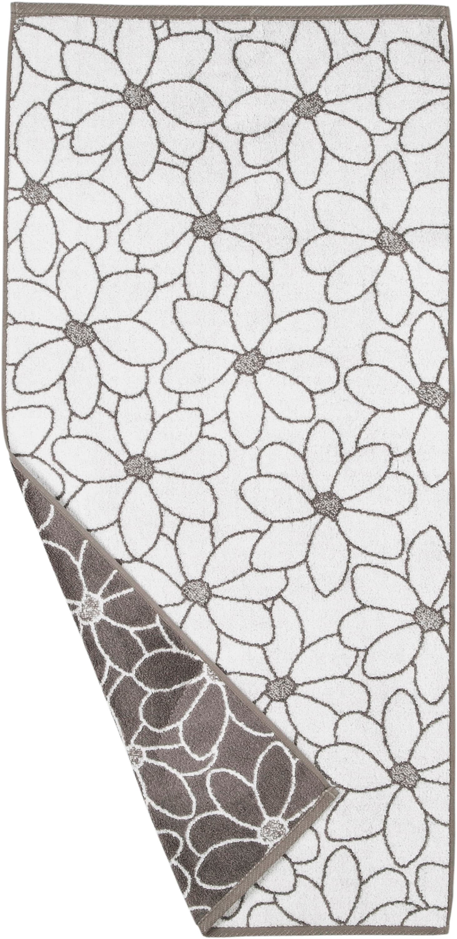 ROSS Handtücher »Blütenfond«, (2 St.), feinster im Mako-Baumwolle OTTO-Shop aus