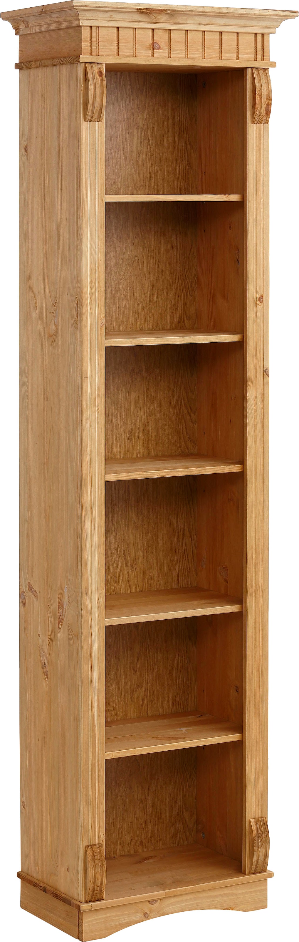 Home Affaire Standregal »Teresa« Maße (B/T/H): 52/33/193 cm in beige, Größe B/H/T: 52 cm x 193 cm x 33 cm