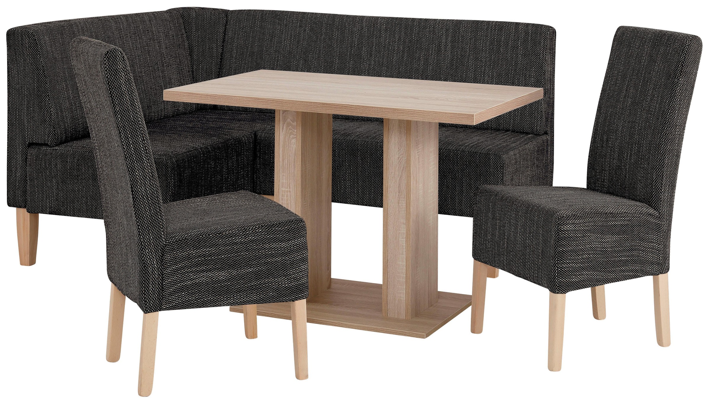 Home affaire Eckbankgruppe »Hellen«, (Set, 4 tlg.), im rustikalen Landhausstil