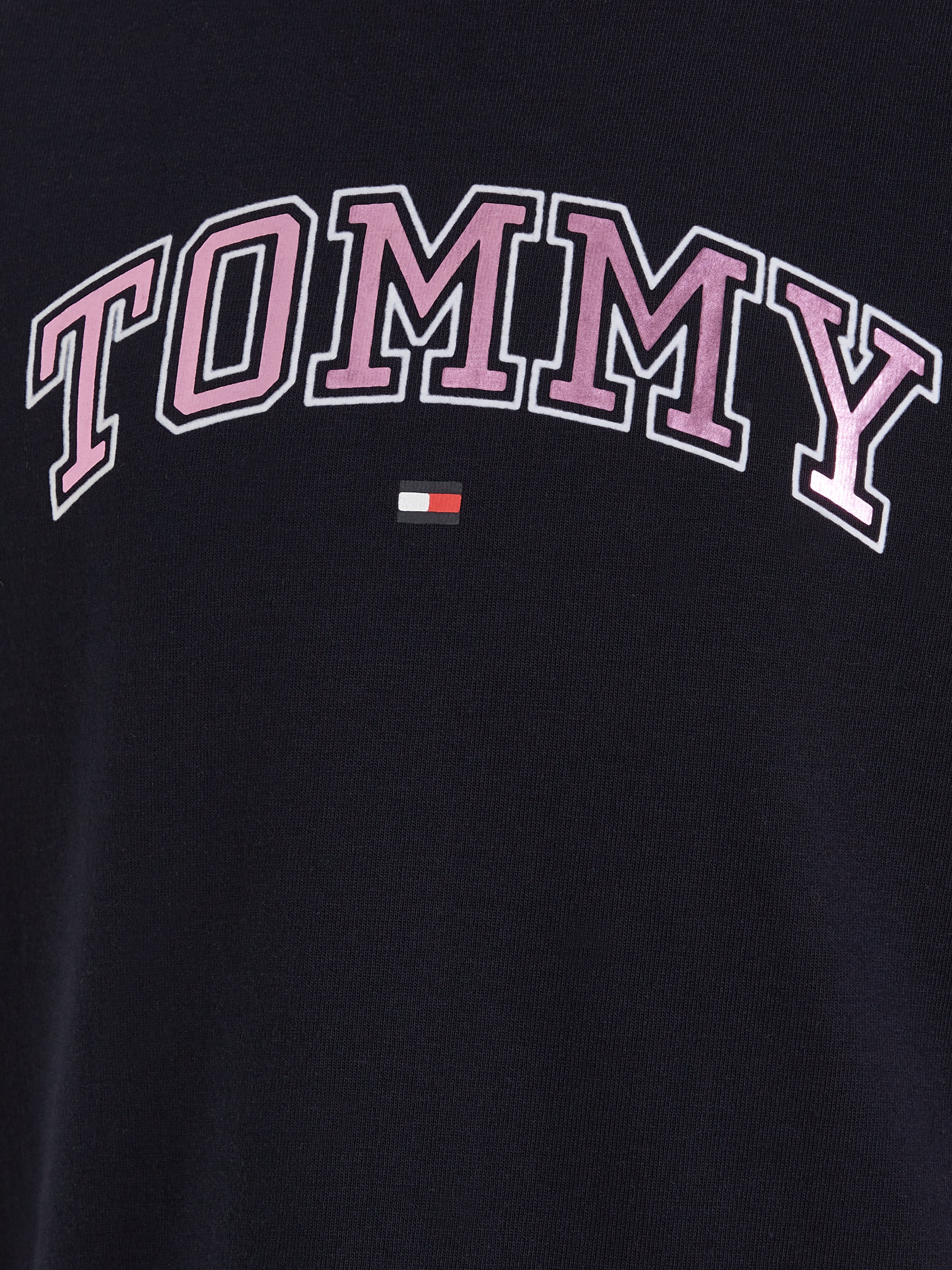 Tommy Hilfiger Kurzarmshirt »VARSIY FOIL REG TEE SS«, Kinder bis 16 Jahre mit Logoprägung