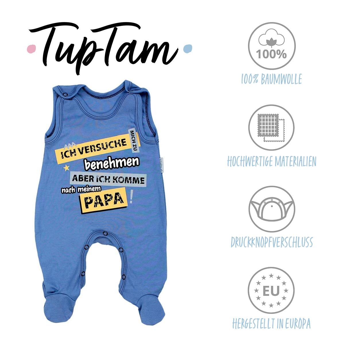 TupTam Strampler »Strampler Unisex Baby Strampler mit Spruch«