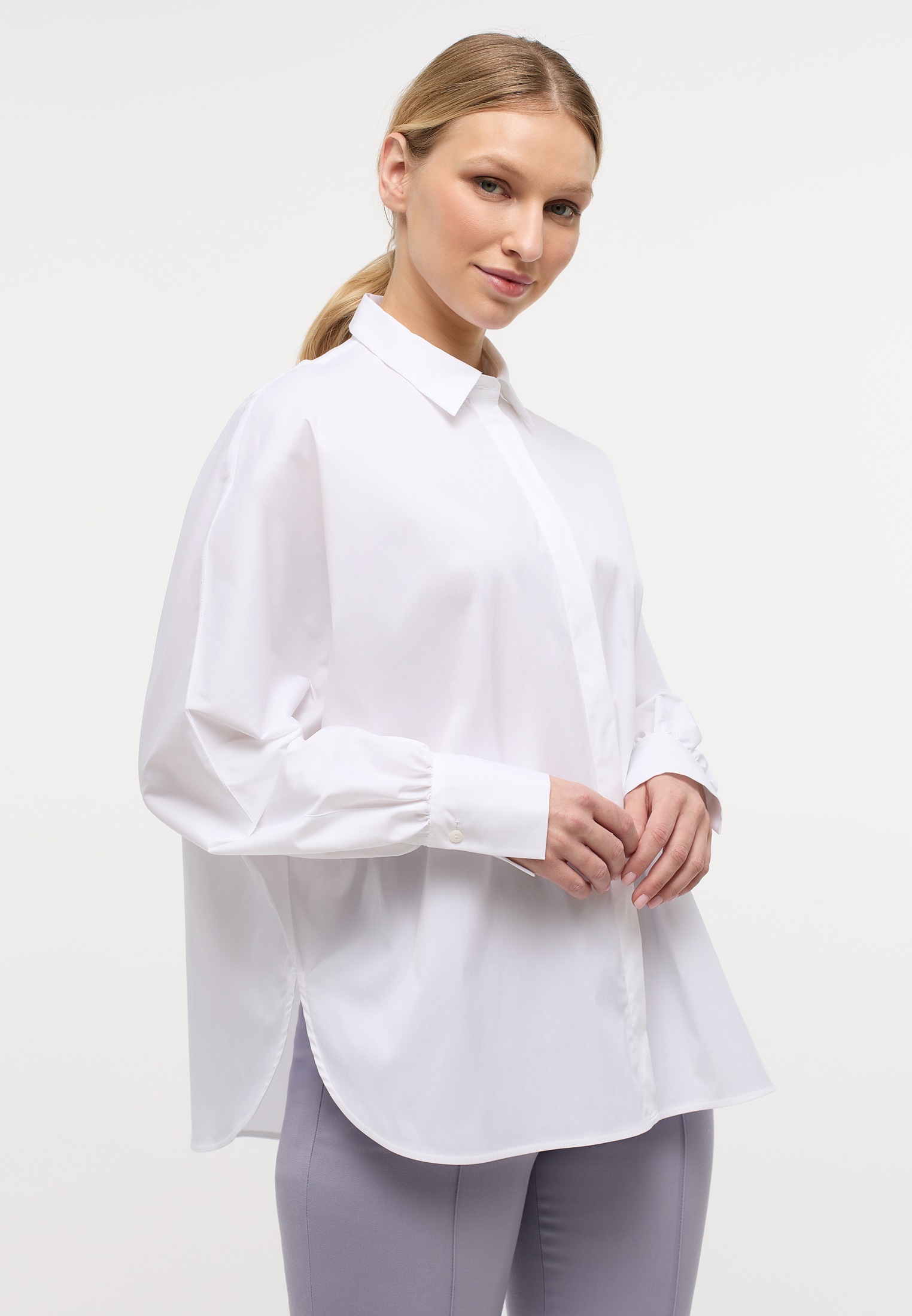 Eterna Damen Shirtbluse »OVERSIZE FIT«, Größe 38