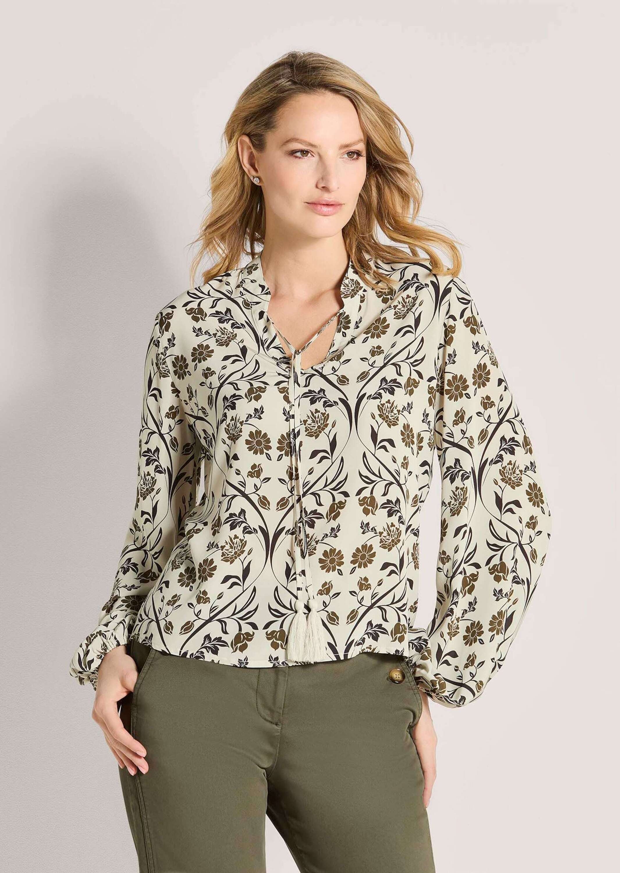 MADELEINE Tunika »Bluse Blütenbluse in Tunikaform«