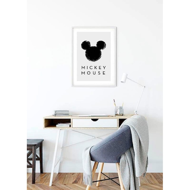 Komar Poster »Mickey Mouse Silhouette«, Disney, (1 St.), Kinderzimmer,  Schlafzimmer, Wohnzimmer kaufen online bei OTTO