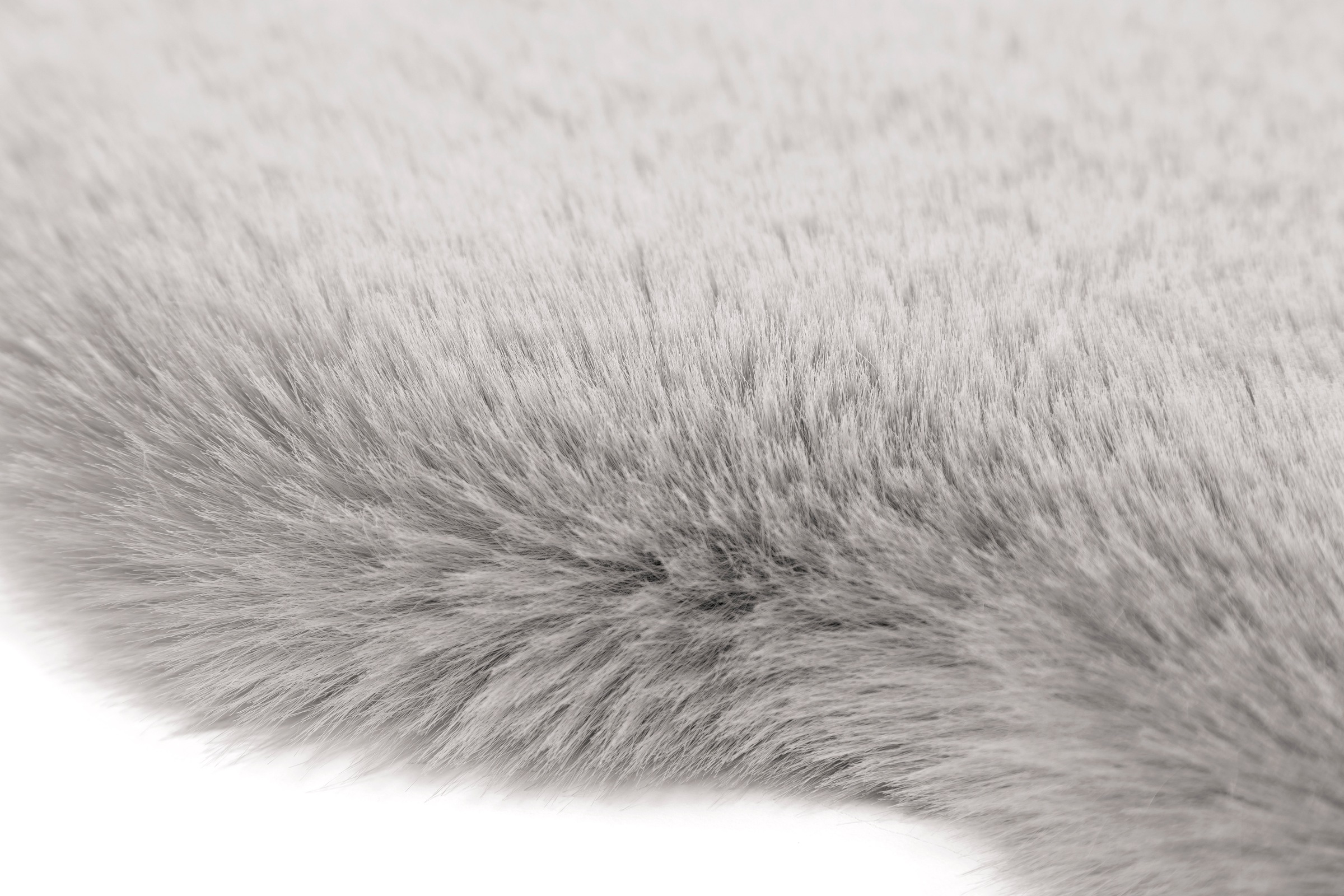 SCHÖNER WOHNEN-Kollektion Hochflor-Teppich »Tender deluxe 6286«, fellförmig, 50 mm Höhe, Dekofell, Fellteppich, flauschig, waschbar, Schöner Wohnen Kollektion