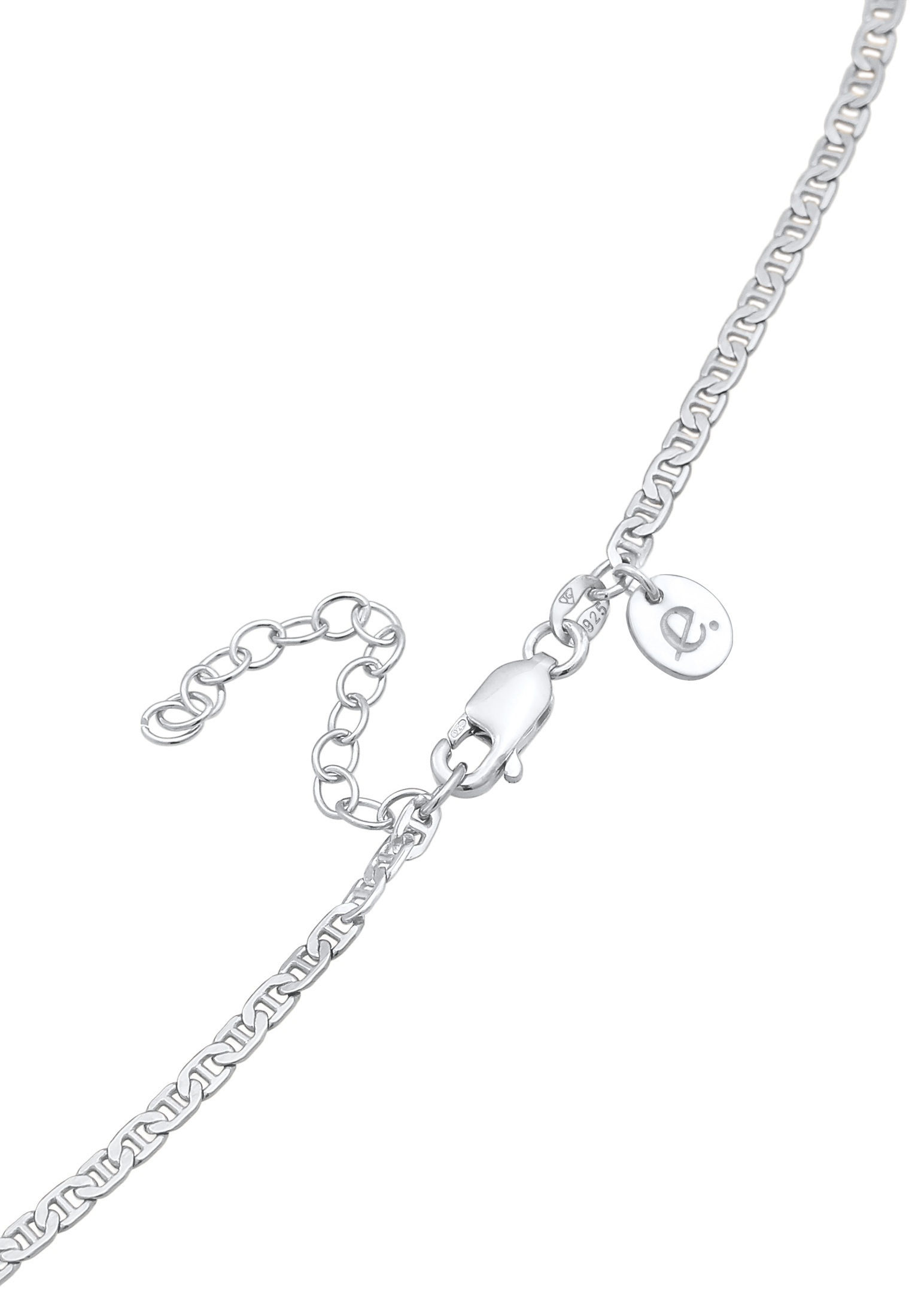 Elli Premium Choker »Halskette Choker Stäbchen-Panzerkette Basic 925 Silber«