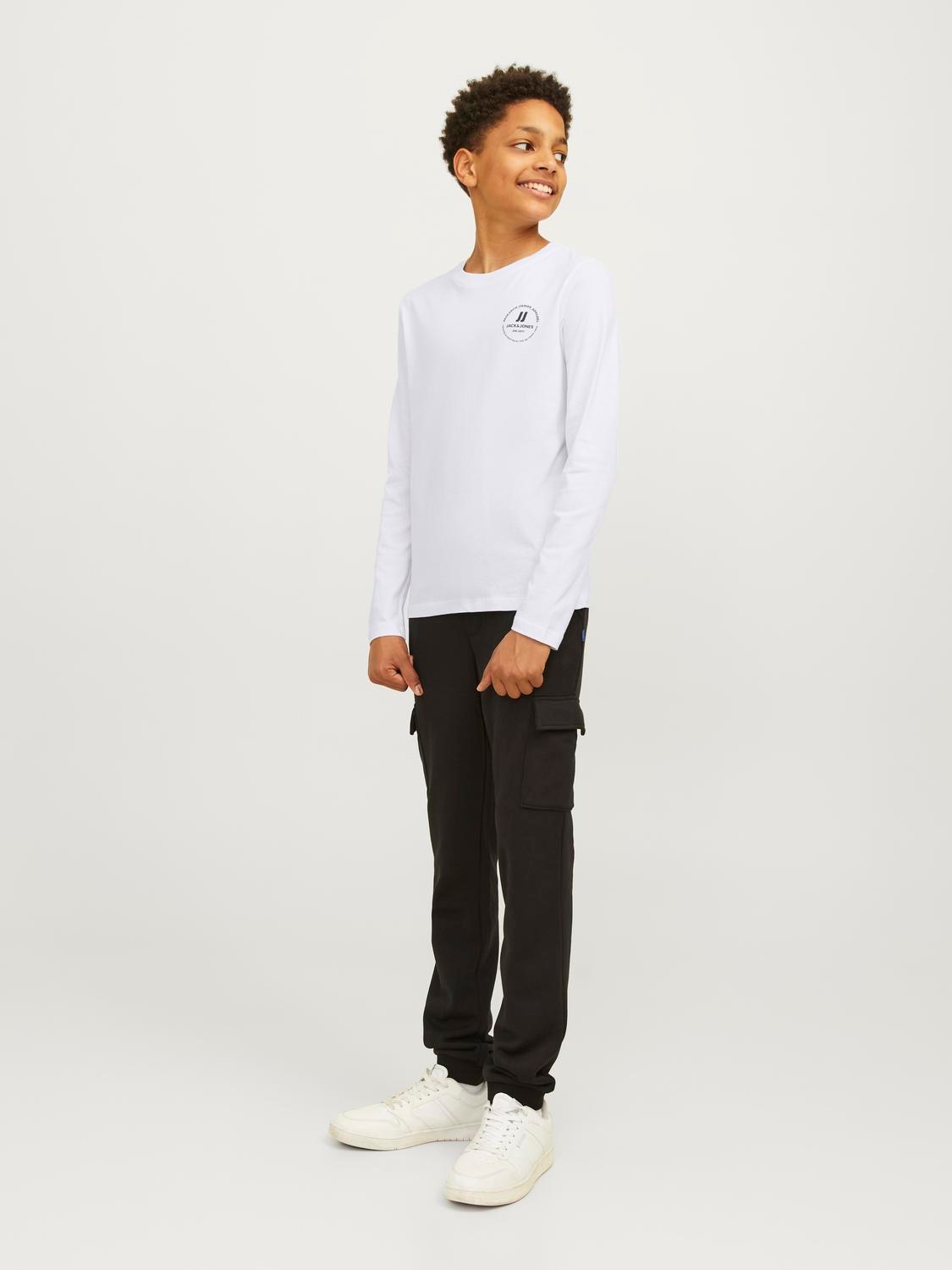 Jack & Jones Junior Langarmshirt »JJESWIFT TEE LS NOOS JNR«