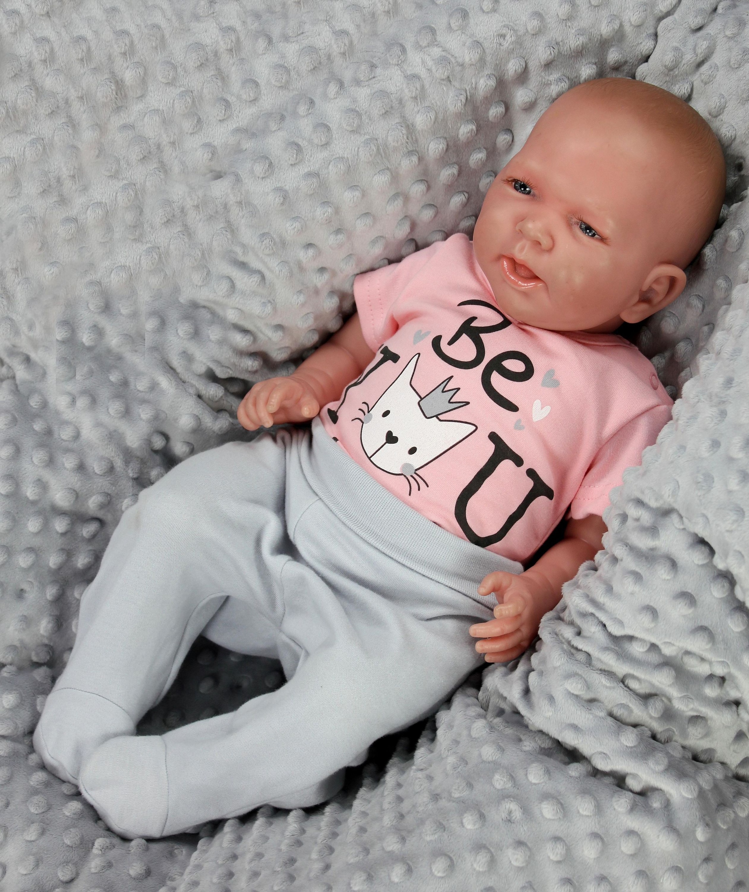 TupTam Kurzarmbody »Body Baby Kurzarm Body mit Aufdruck Spruch 5er Pack«