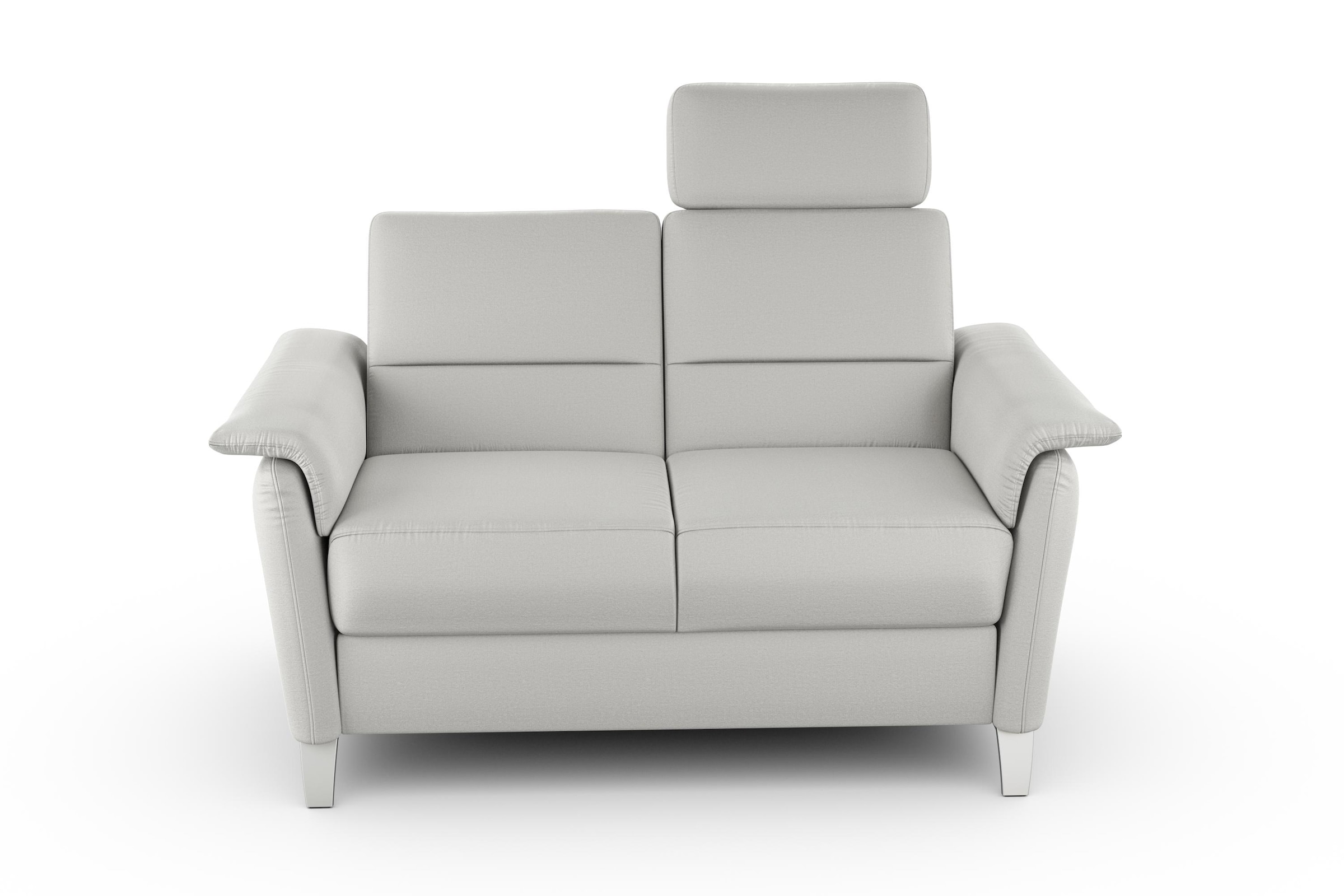 sit&more 2-Sitzer »Palmera«, Federkern-Polsterung, Steckvorrichtung für 2 Kopfstützen (optional)