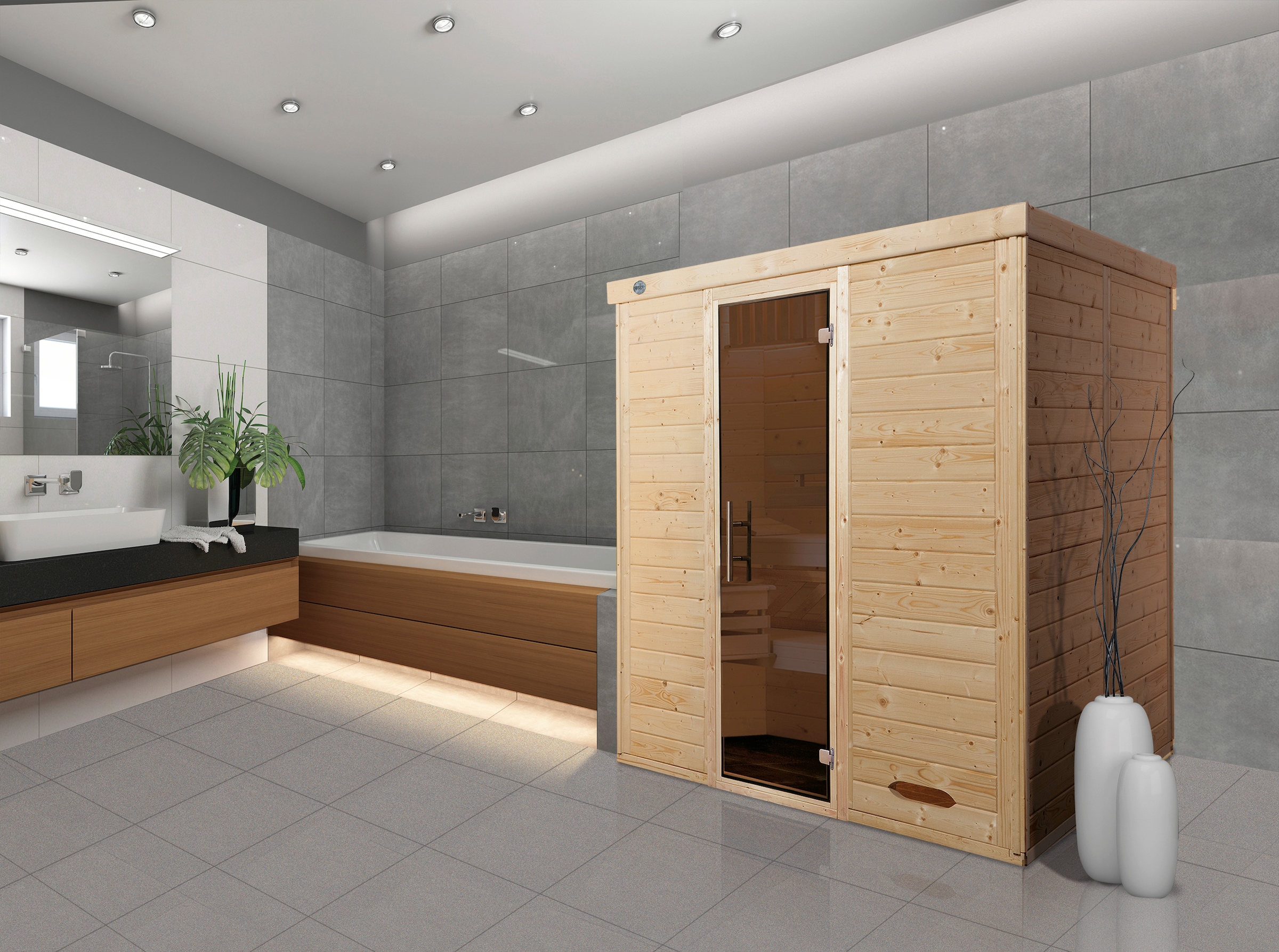 weka Sauna »Kemi«, ohne Ofen