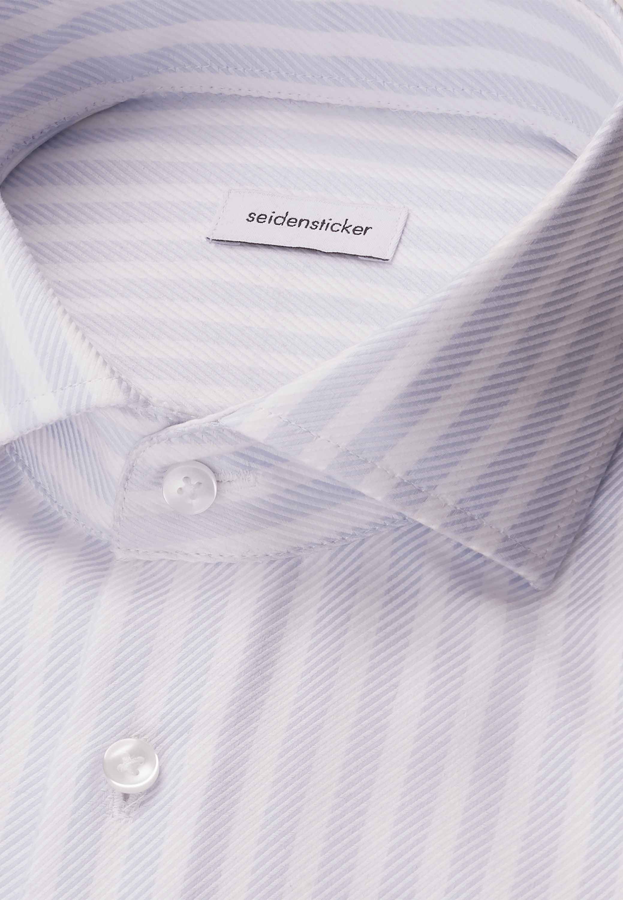 seidensticker Businesshemd »Schwarze Rose« Regular 1/1 Kentkragen Gestreift
