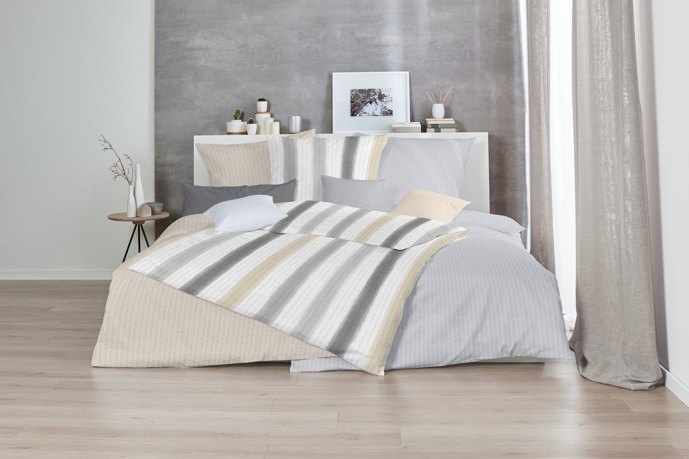 Primera Bettwäsche »Soft-Seersucker-Bettwäsche Uni« 2