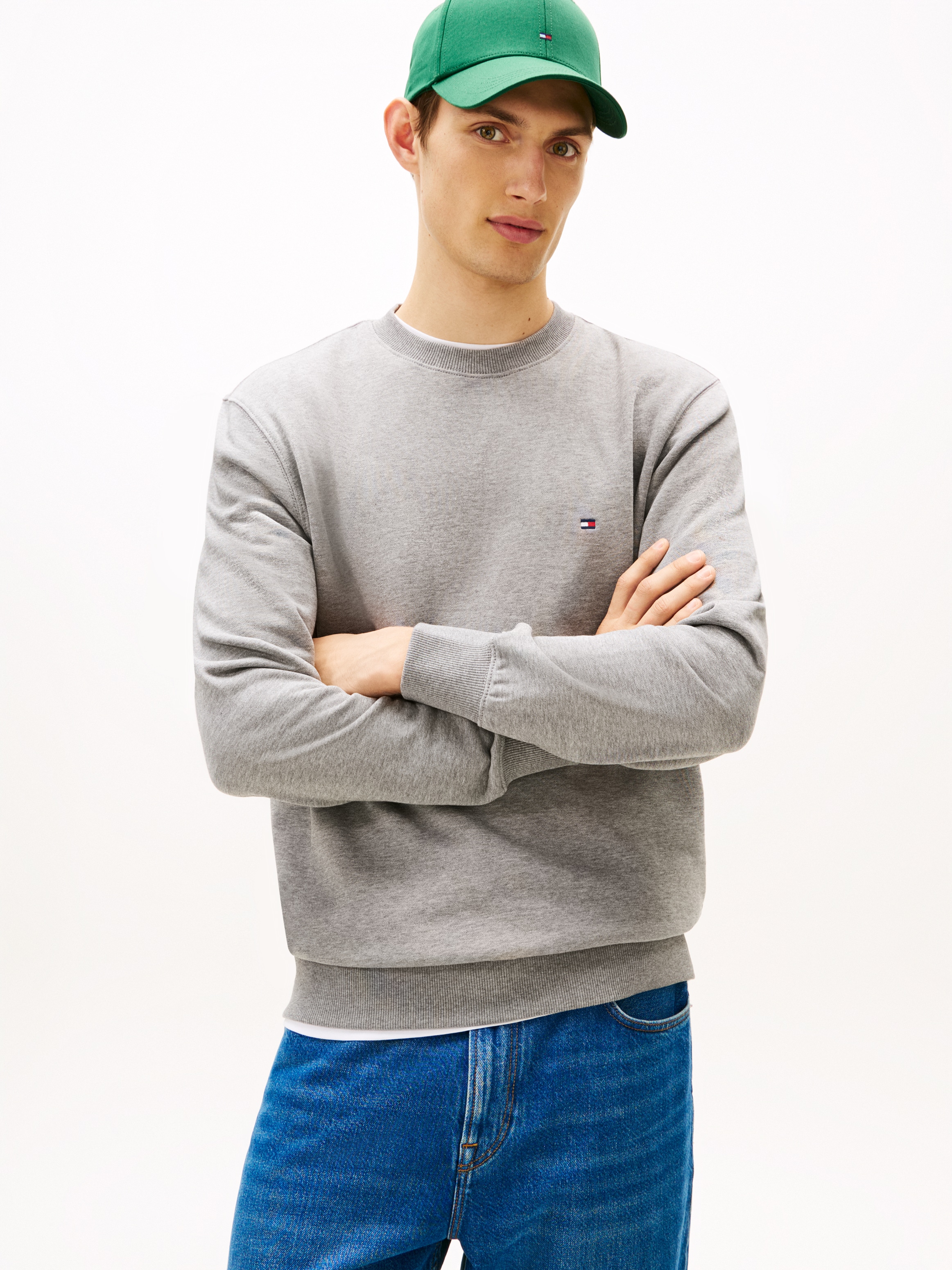 Tommy Hilfiger Sweatshirt »ESSENTIAL TERRY CREWNECK«
