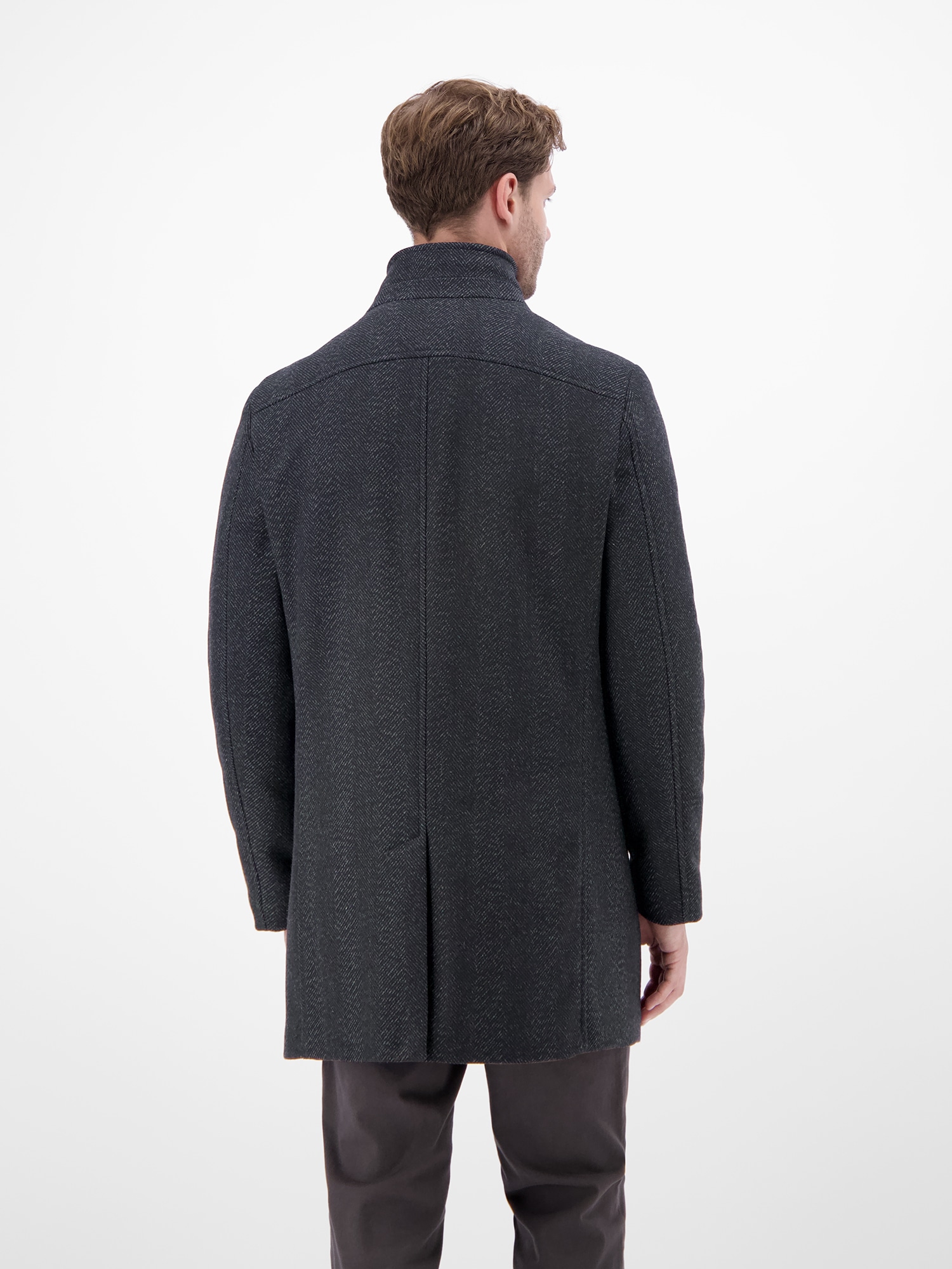 LERROS Wollmantel »Herren-Mantel in Wolloptik«