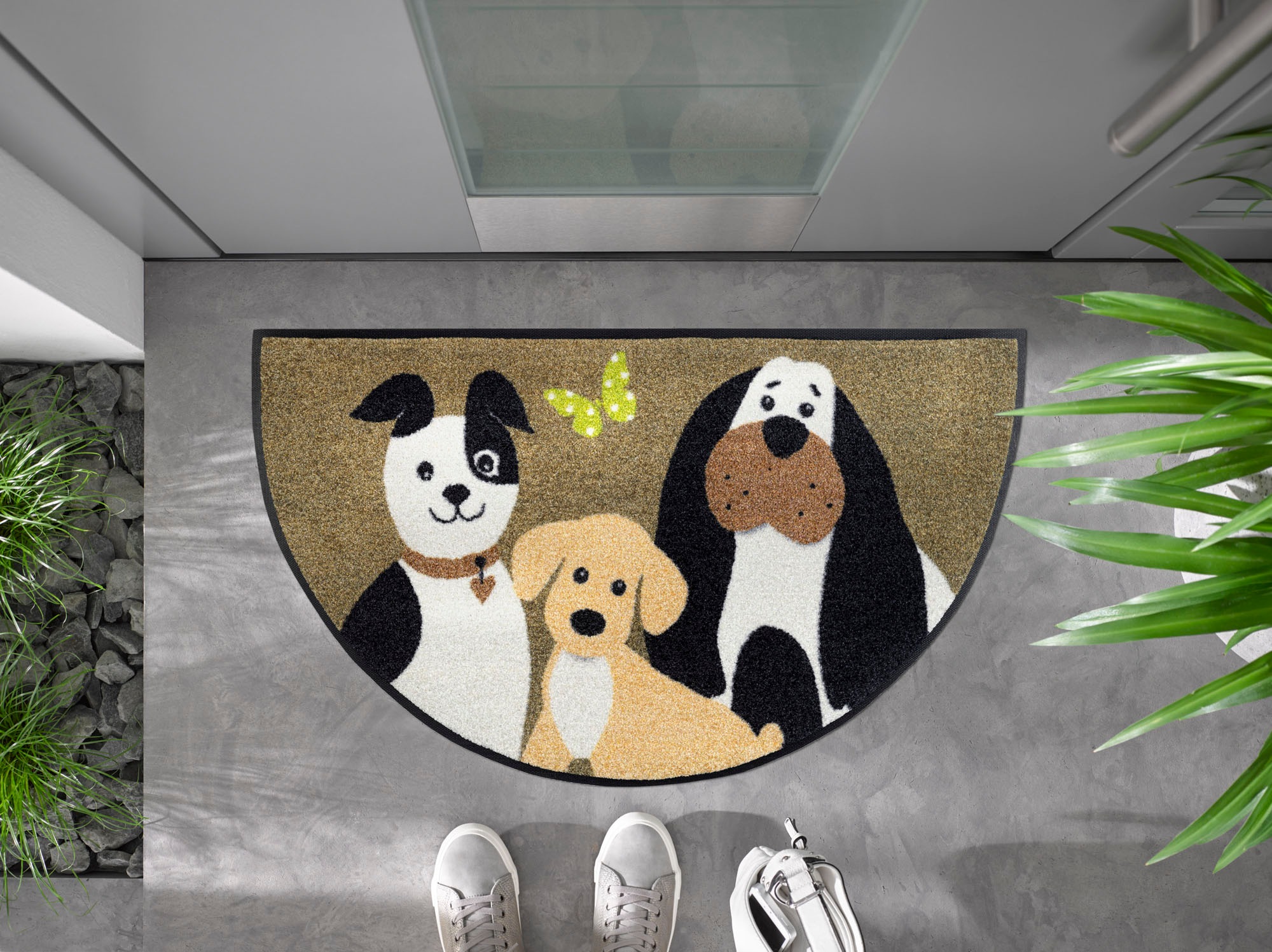 wash+dry by Kleen-Tex »Round rechteckig Fußmatte OTTO Trio«, bei online Dog