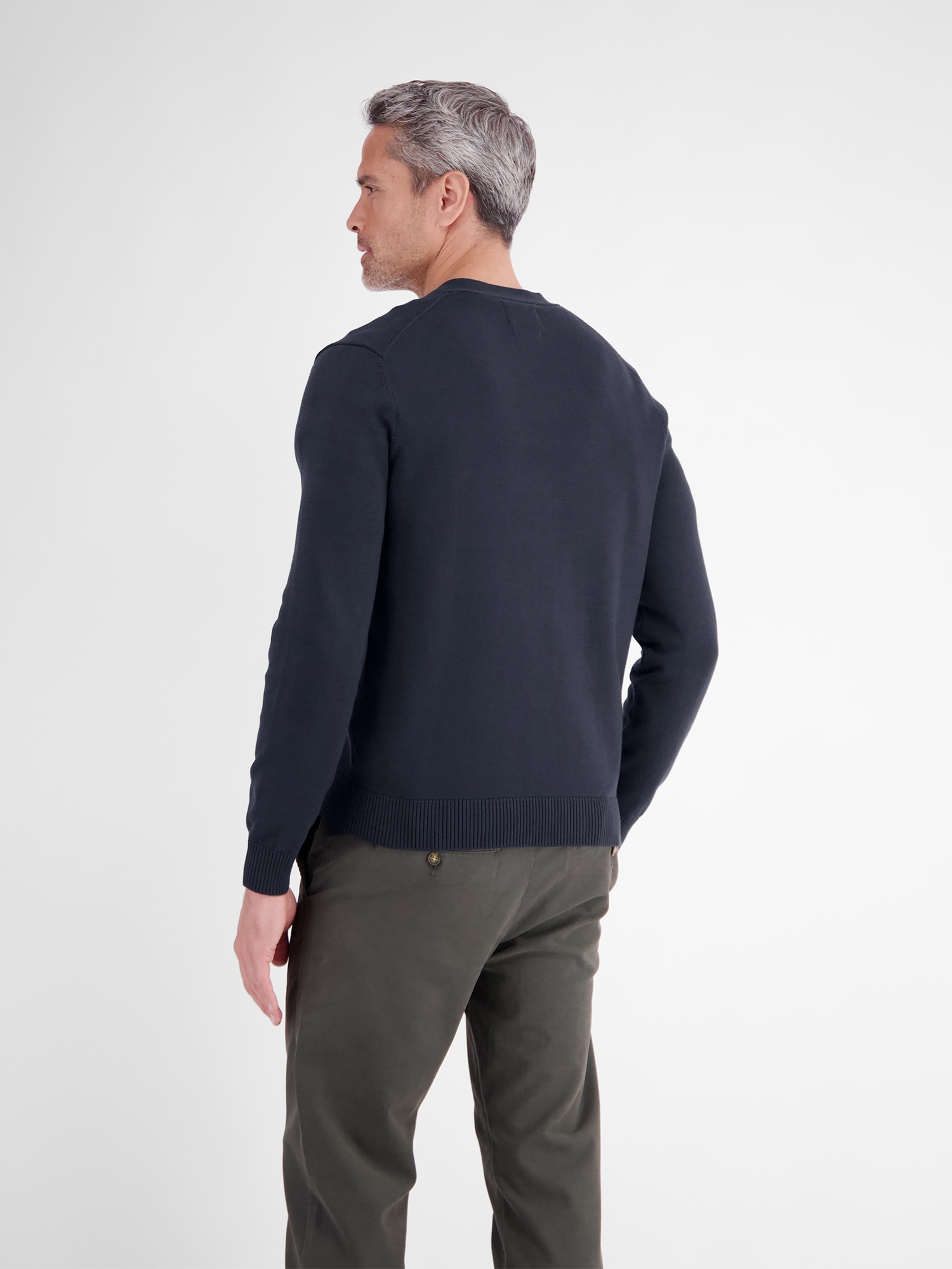 LERROS Strickjacke »Strickjacke im Cardiganstil aus reiner weicher Baumwolle«