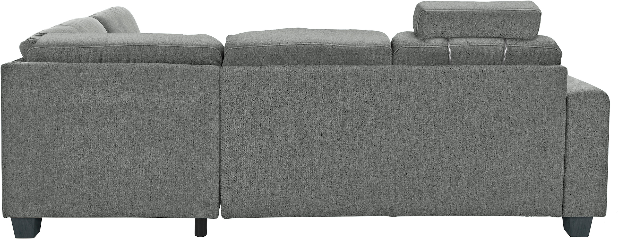 TRENDMANUFAKTUR Ecksofa »Chamber, zeitlos & elegant, bequem, L-Form«, inklusive einer Kopfstütze, wahlweise Schlaffunktion, B/T 245/203cm
