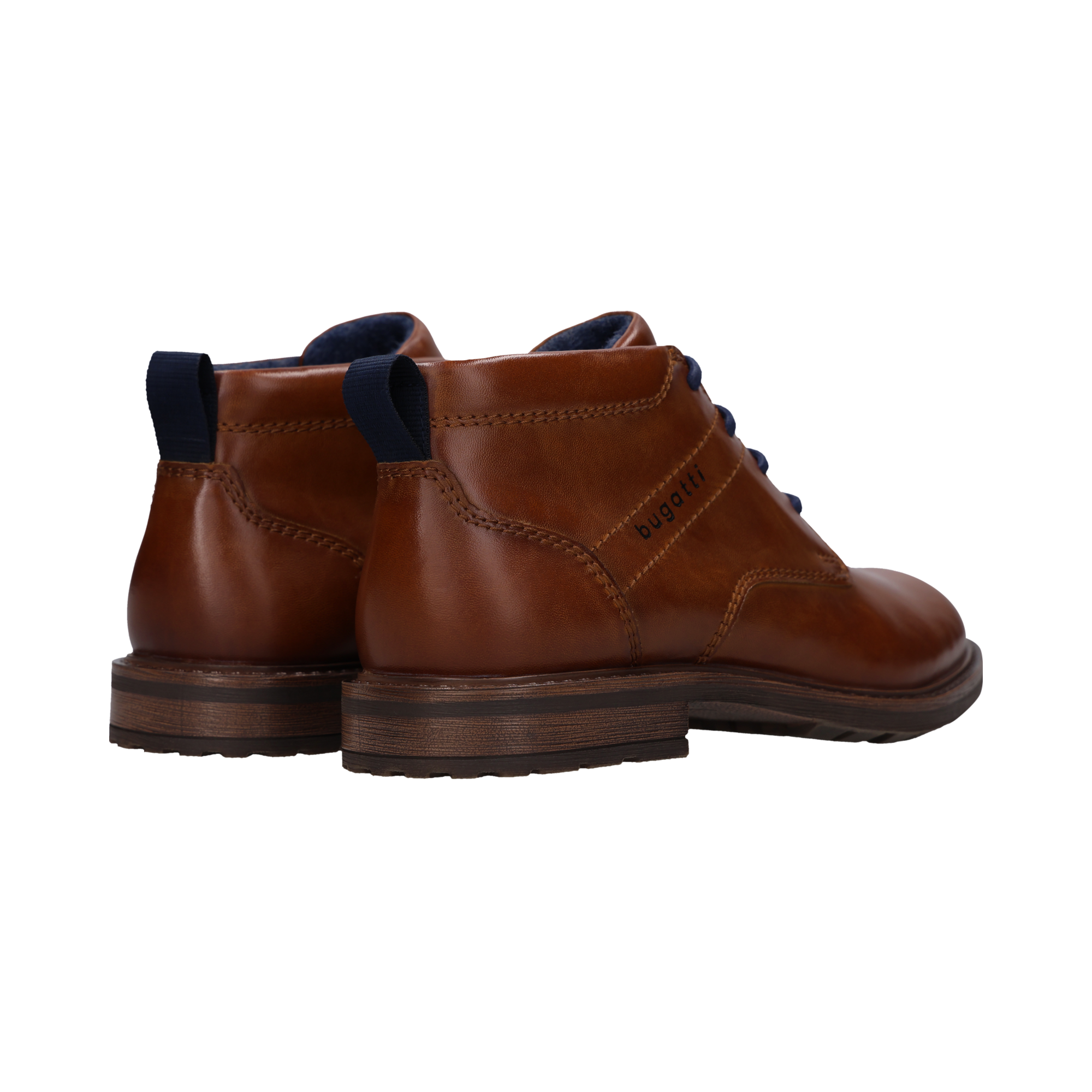 bugatti Schnürstiefelette  Schnürboots, Klassik-Stiefelette mit Profilsohle