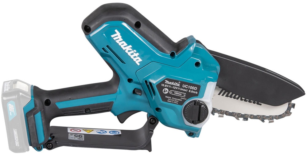Makita Akku-Säge »»UC100DZ« 12V max., 10 cm, 8 m/s, ohne Akku und Ladegerät« zum Ausasten + für Korrekturschnitte, speziell für Park-und Baumpflege