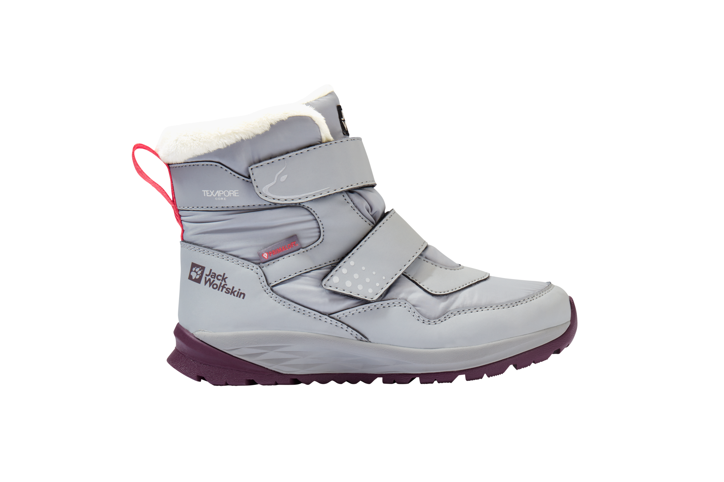 Jack Wolfskin Winterboots »POLAR BEAR-G TEXAPORE MID VC K«  Snowboots, Winterstiefel, Winterschuhe, wasserdicht & gefüttert